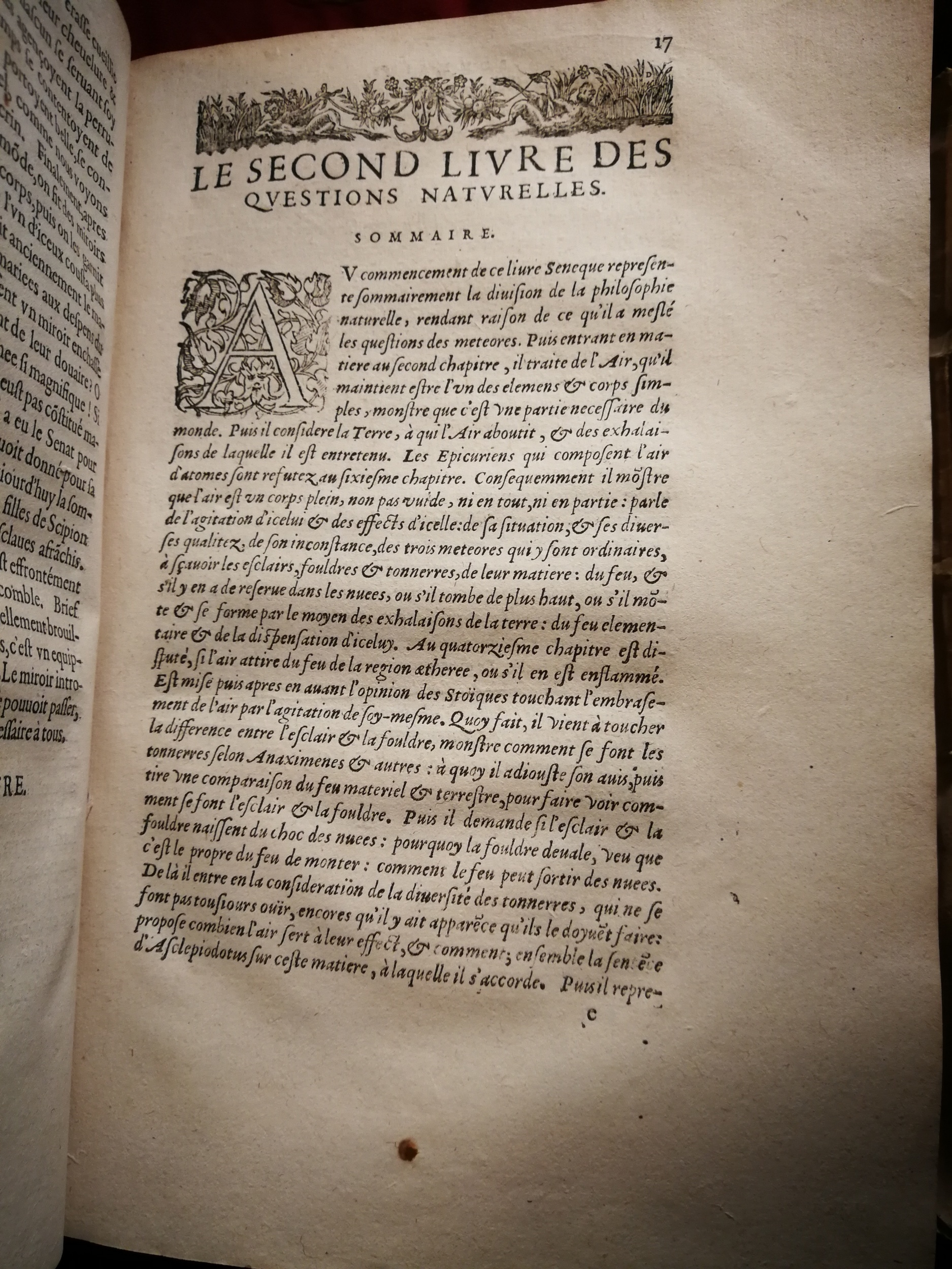 1595 - Jean Houzé - Œuvres morales et mêlées de Sénèque, Trésor de philosophie morale - T. 3 - BnF