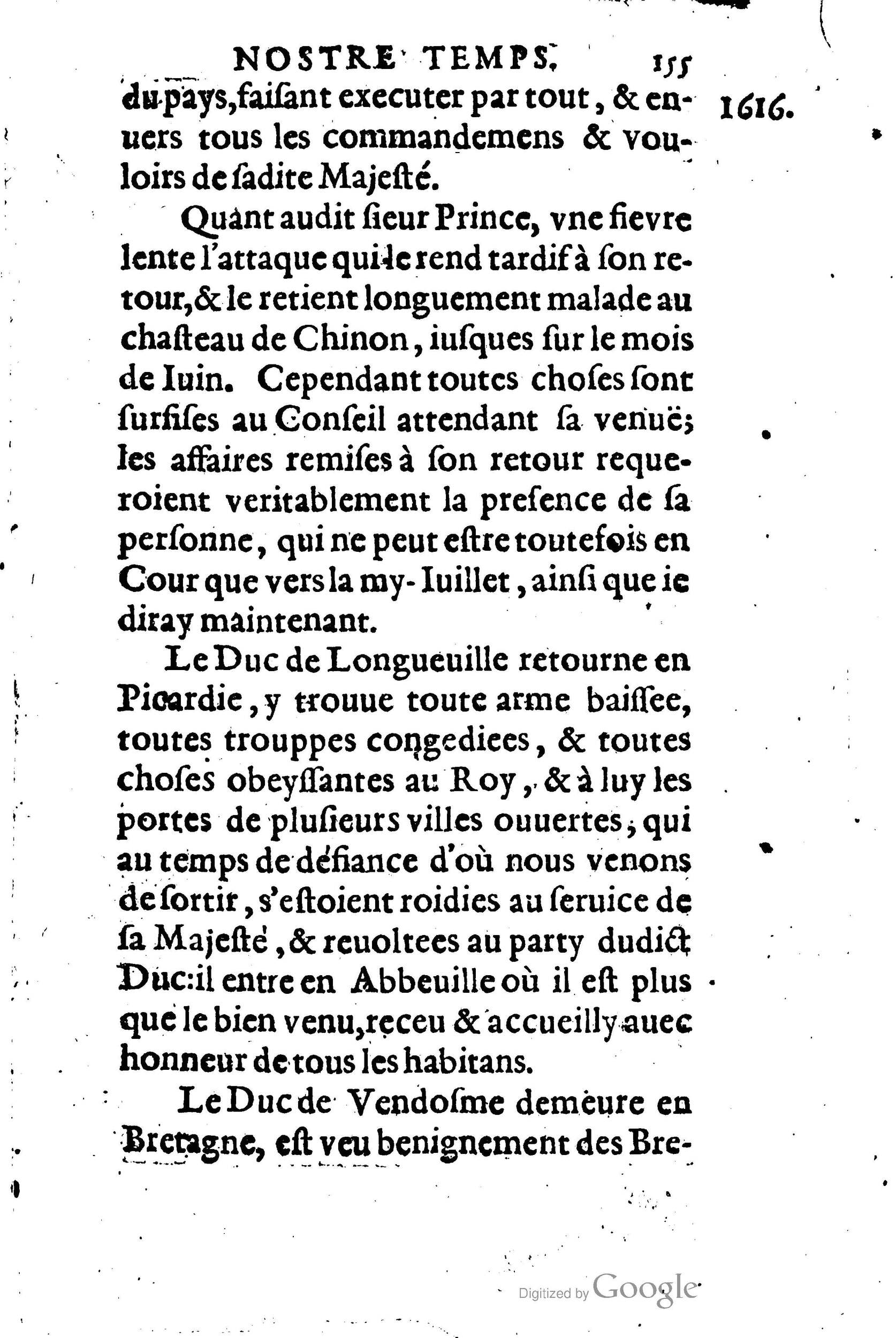 1623 - Joseph Bouillerot - Trésor de l’histoire générale de notre temps - BM Lyon