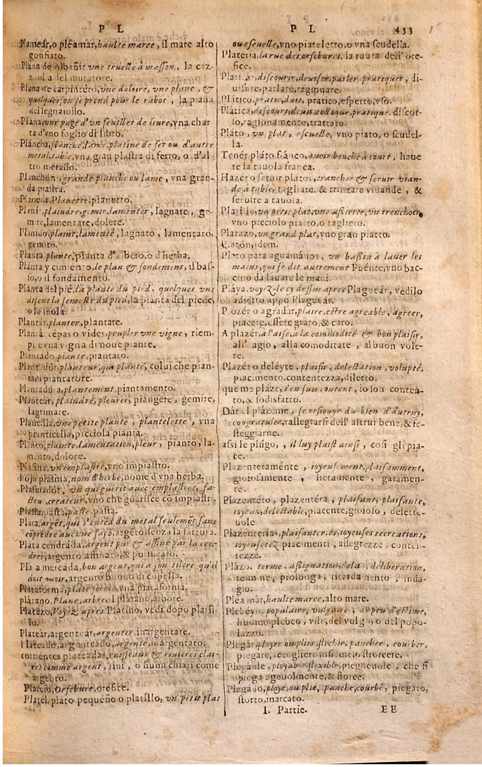 1627 - Jacques Crespin - Trésor des trois langues - Regensburg
