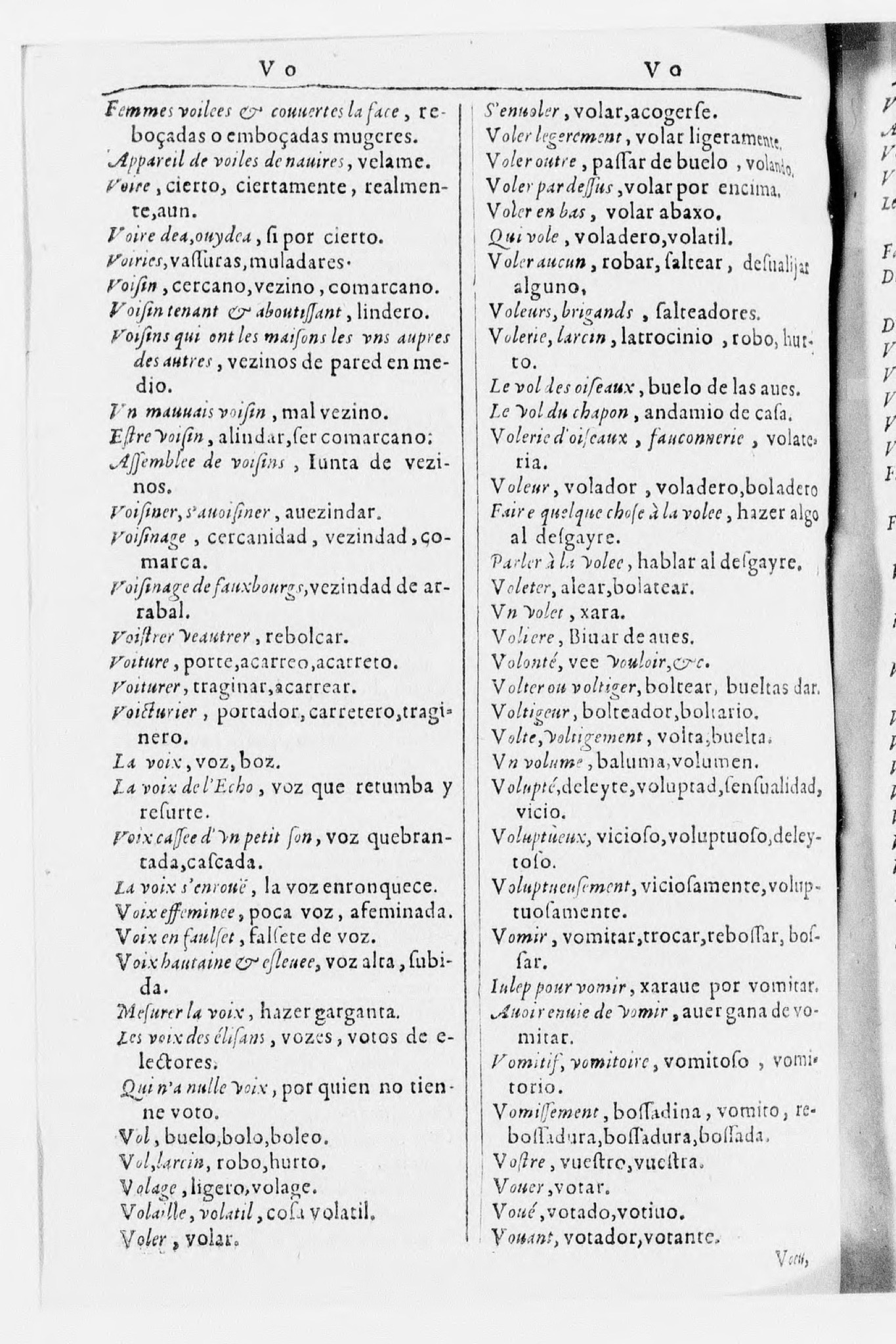 1616 - Veuve Marc Orry - Trésor des deux langues espagnole et française (Seconde partie) - BnF 1616 - Veuve Marc Orry - Trésor des deux langues espagnole et française (Seconde partie) - BnF