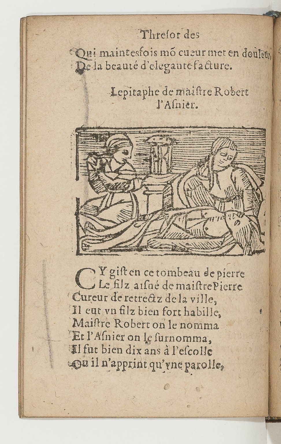 1568c. - Veuve Jean Bonfons - Trésor des joyeuses inventions du parangon de poésies - BnF Arsenal