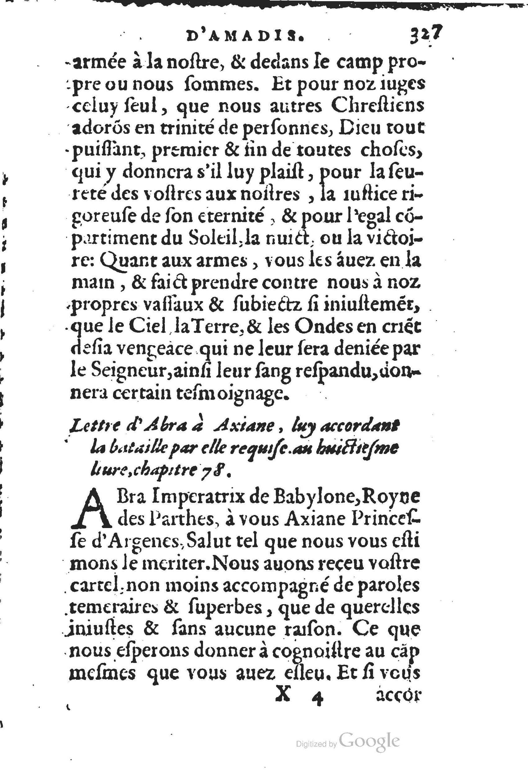 1560 - Jean d’Ogerolles et Gabriel Cotier Lyon - Trésor des Amadis - BSB Munich