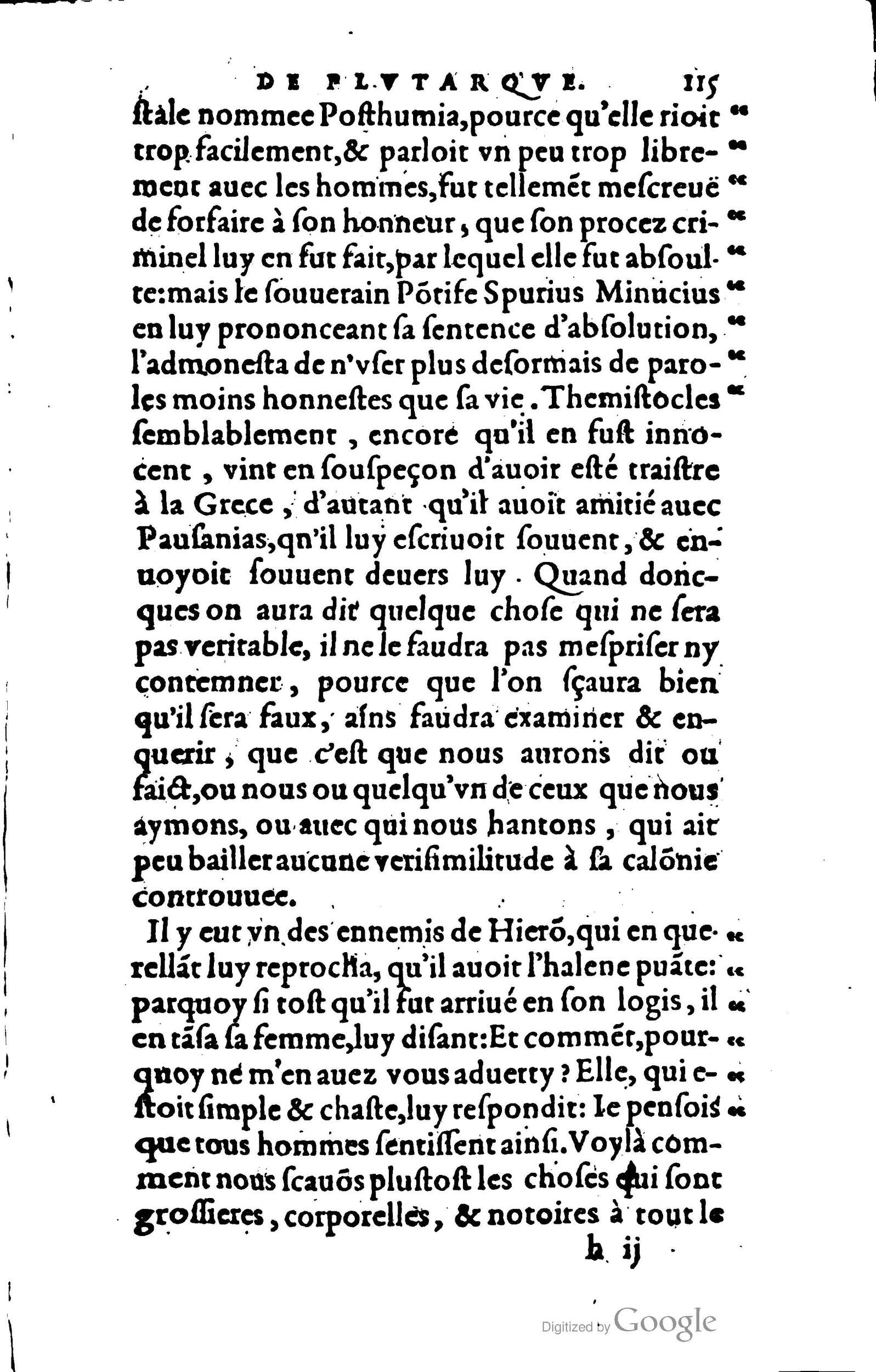 1578 - Jean Poupy - Trésor des morales de Plutarque - BSB Munich