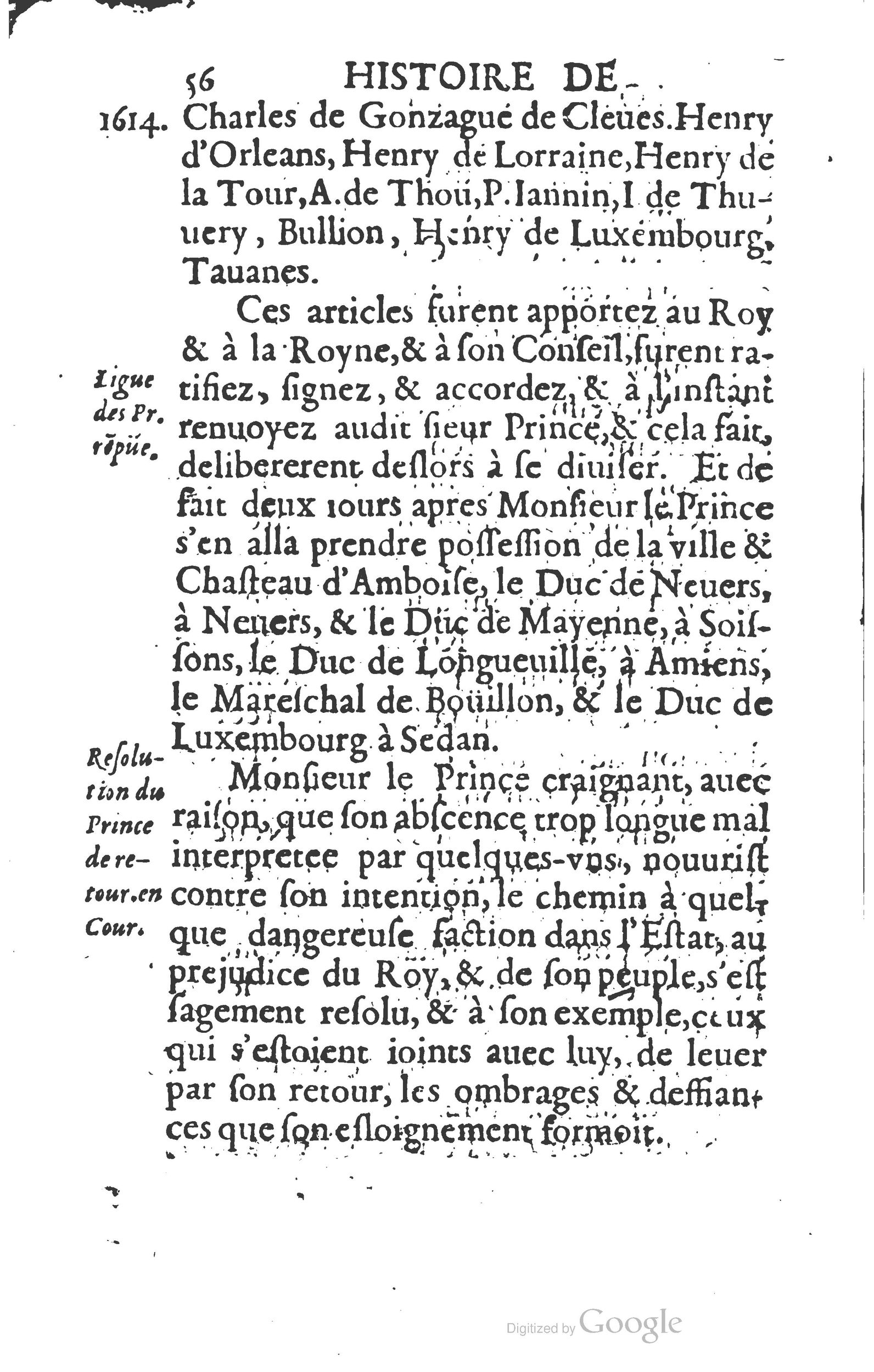 1624 - Joseph Bouillerot - Trésor de l’histoire générale de notre temps - BM Lyon 1624 - Joseph Bouillerot - Trésor de l’histoire générale de notre temps - BM Lyon
