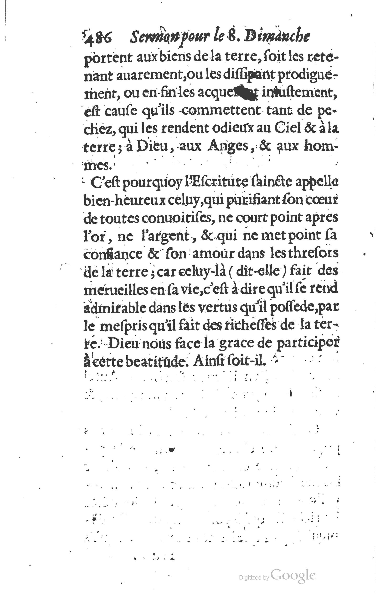 1629 - Manassés de Préaulx - Sermons ou Trésors de la piété chrétienne - BM Lyon