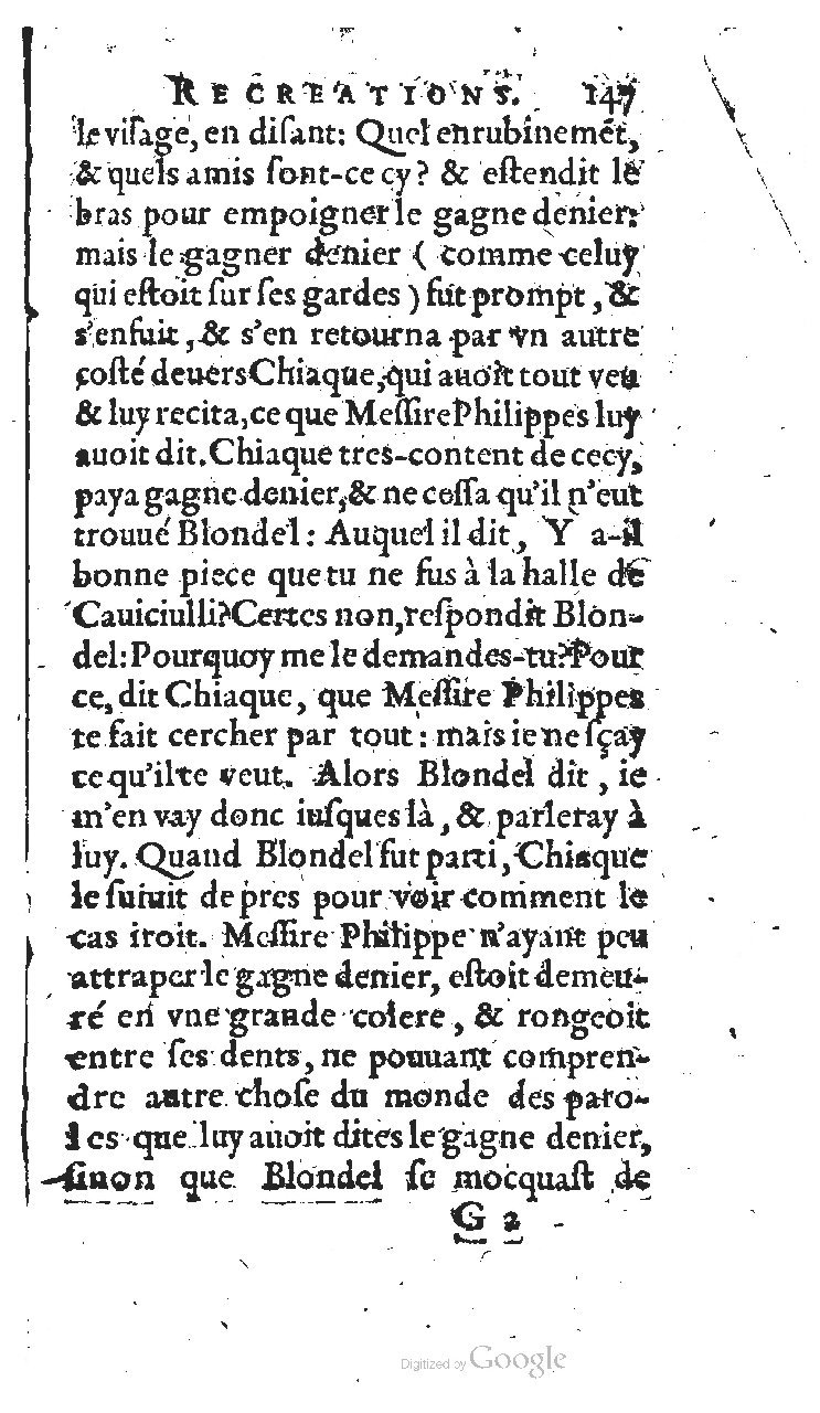 1627 - Jean Delamare - Trésor des récréations - BSB Munich