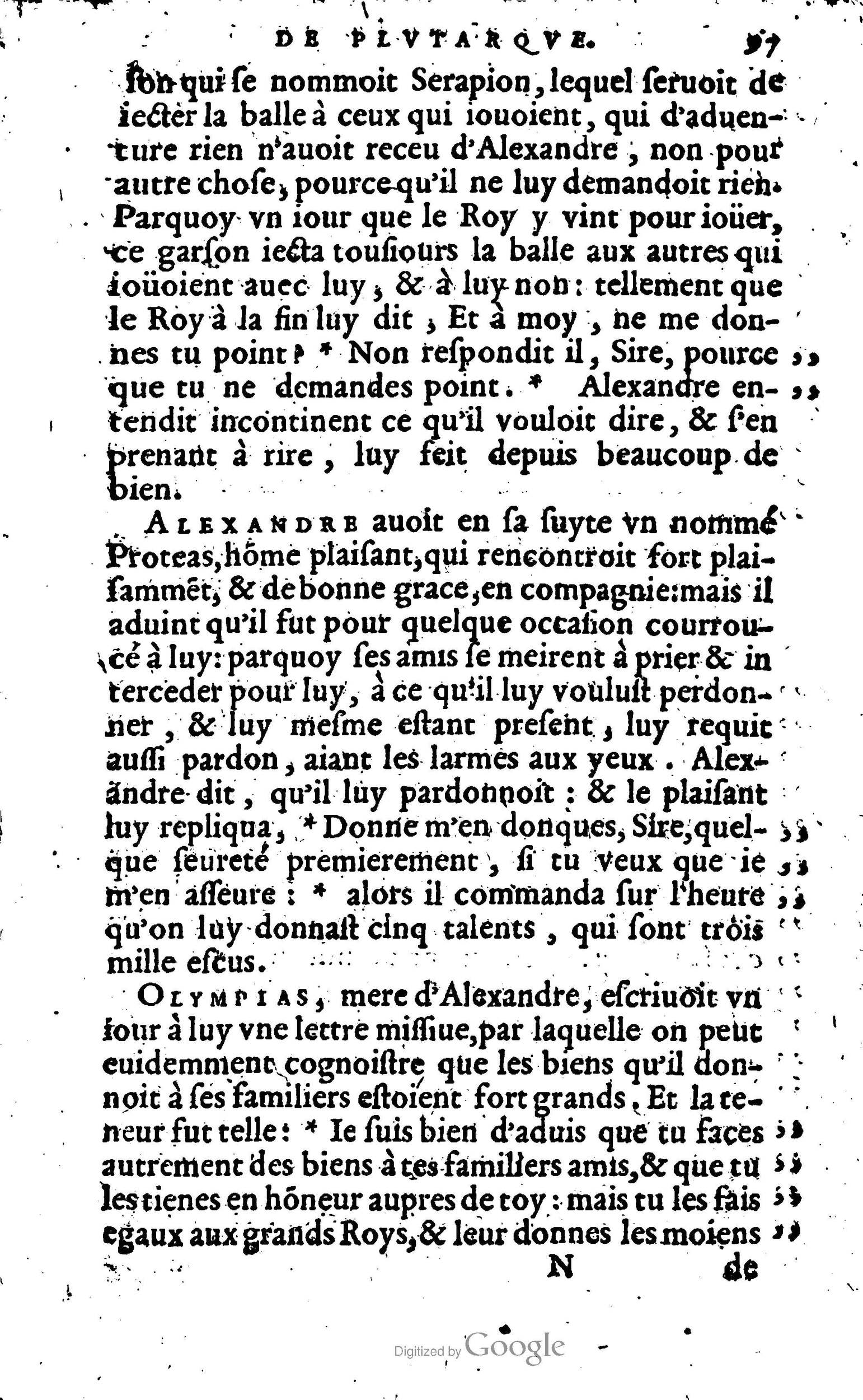 1568 - Willem Silvius - Trésor des vies de Plutarque - Anvers Plantin-Moretus