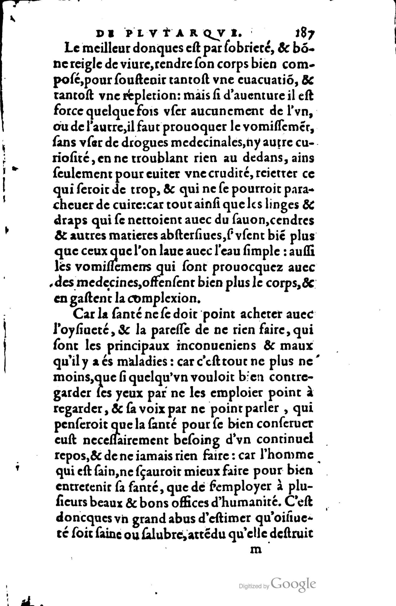 1578 - Jean Poupy - Trésor des morales de Plutarque - BSB Munich