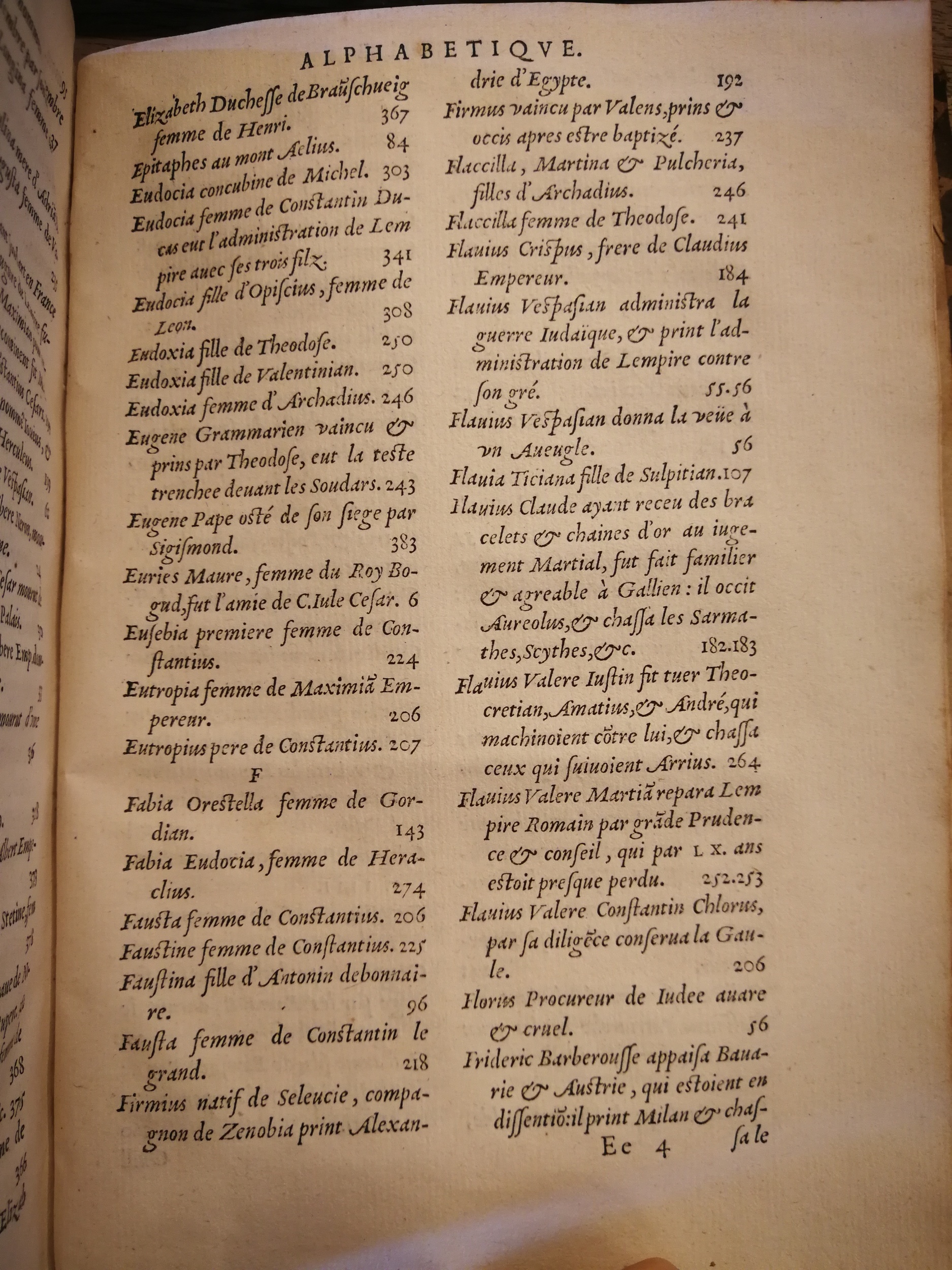 1553 - Jacopo Strada et Thomas Guérin - Épitome du Trésor des antiquités - BNC Florence