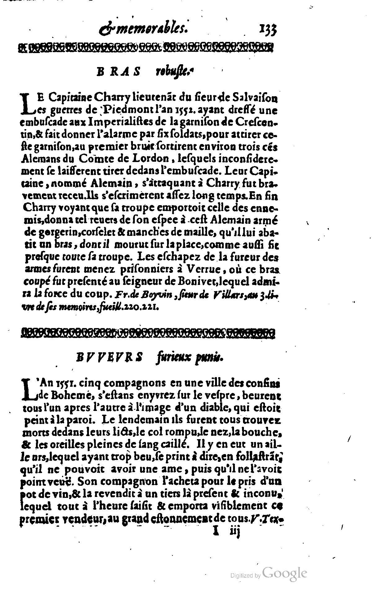 1628 - Jacques Crespin - Trésor d’histoires admirables et mémorables - BSB Munich