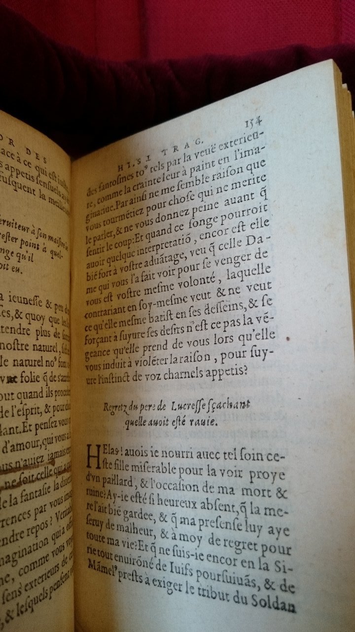 1581 - Pierre Le Voirier et Gervais Mallot - Trésor des histoires tragiques - BnF Richelieu