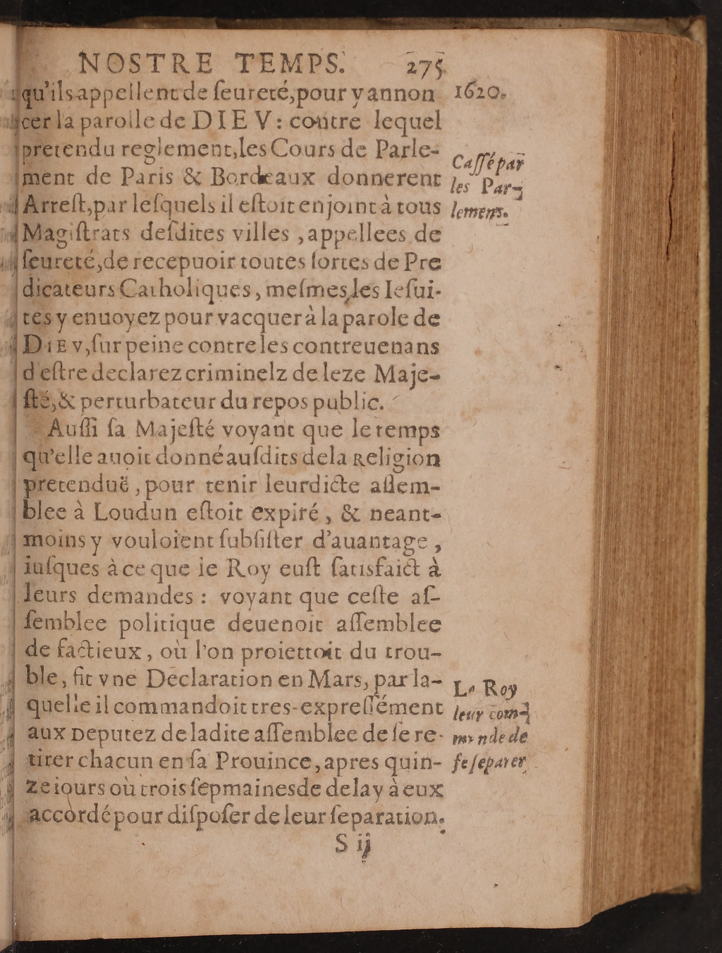 1626 - Joseph Bouillerot - Trésor de l’histoire générale de notre temps - BnF Arsenal