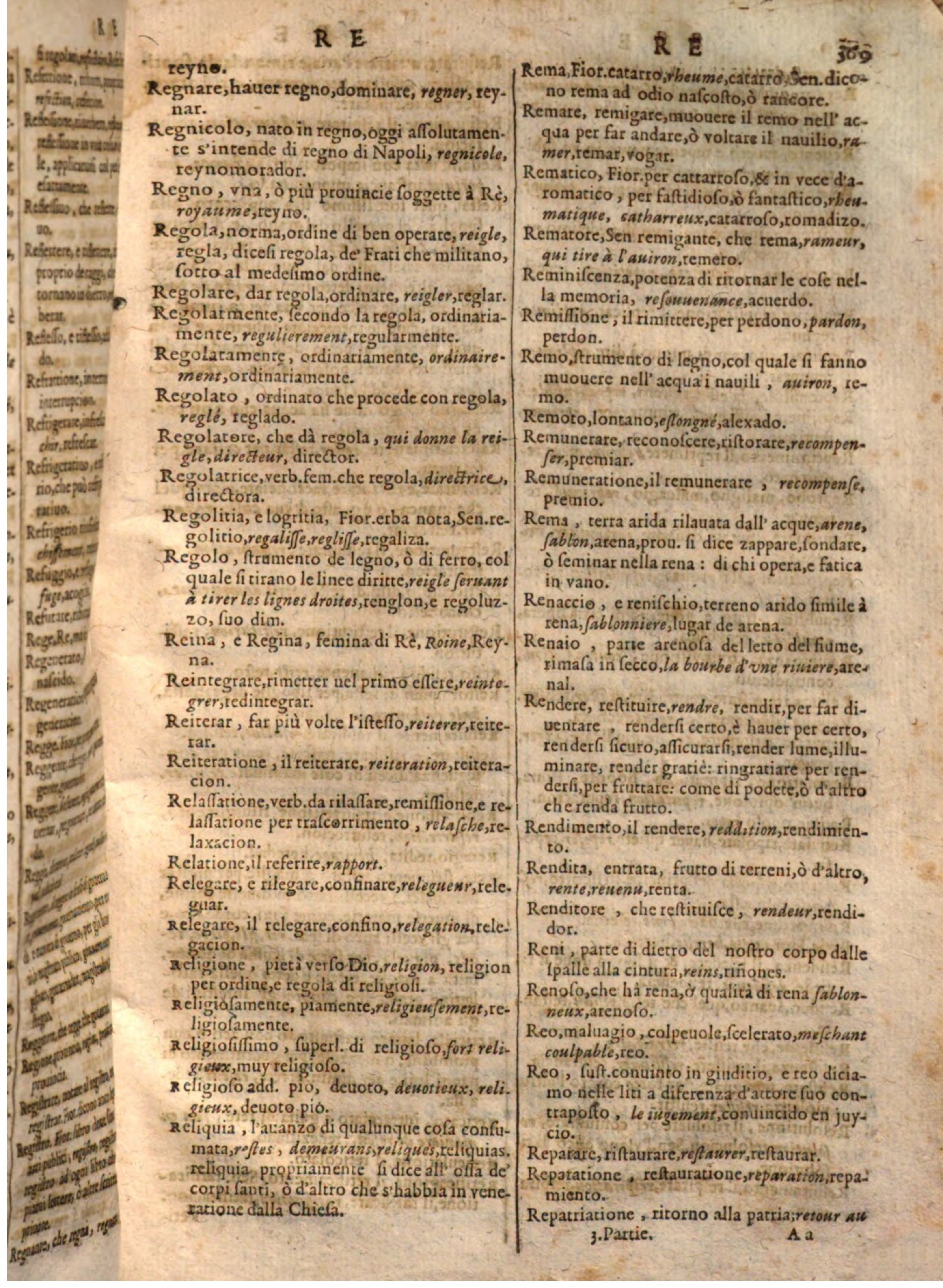 1644 - Jacques Crespin - Trésor des trois langues - Passau 1644 - Jacques Crespin - Trésor des trois langues - Passau