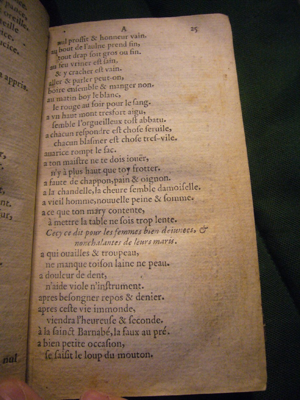 1617 - François Lefebvre - Trésor de sentences dorées et argentées - BnF Tolbiac