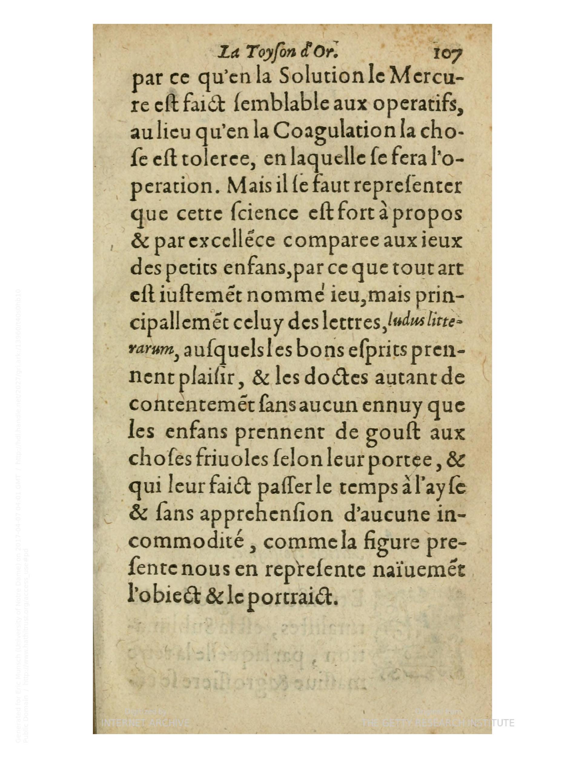 1612 - Charles Sevestre - Toison d’or ou la fleur des trésors - Getty Research Institute