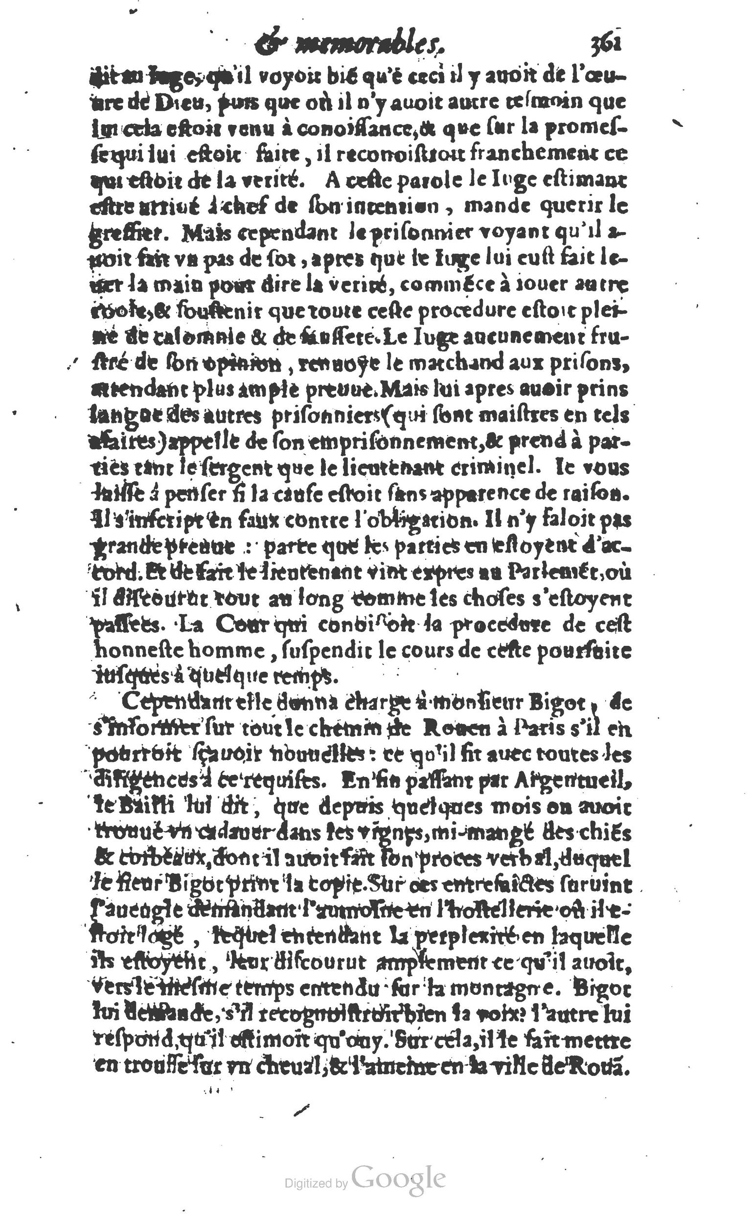 1610 - Paul Marceau - Trésor d’histoires admirables et mémorables - Princeton