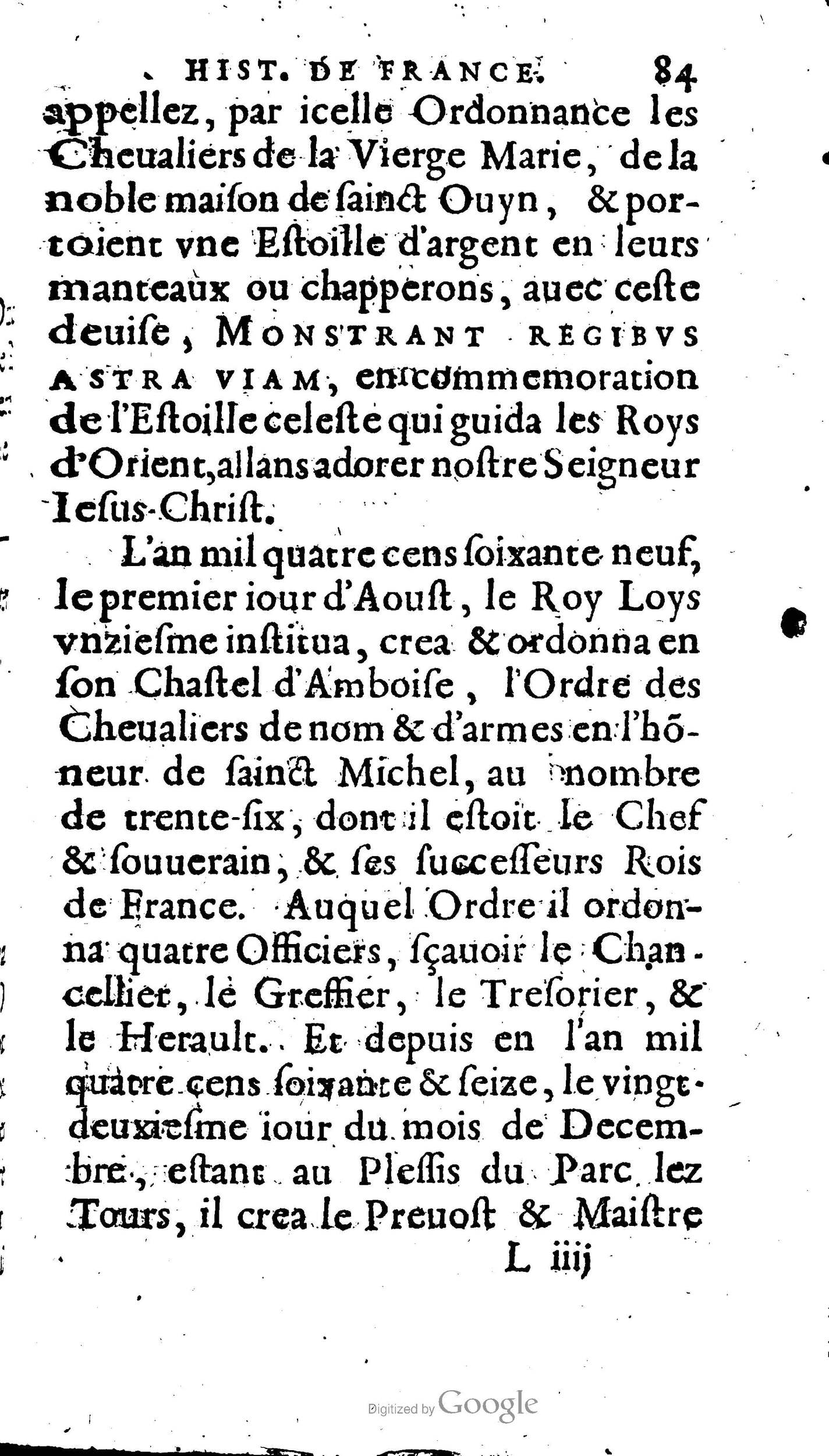 1604 - Galiot Corrozet - Trésor des histoires de France - BNC Florence