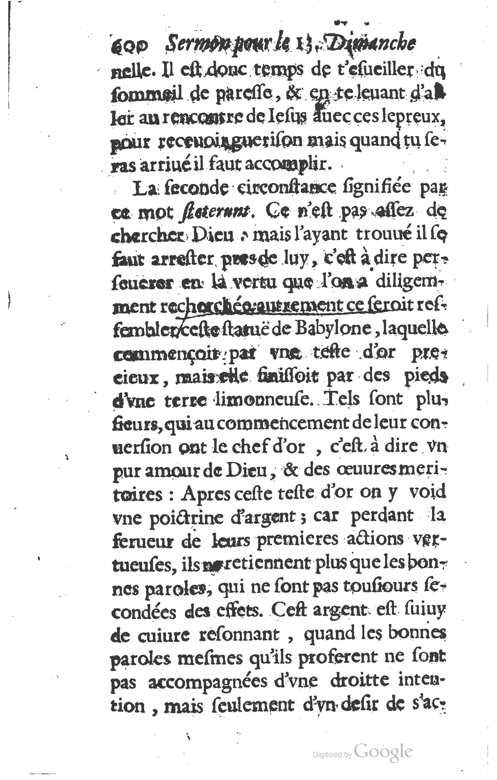 1629 - Manassés de Préaulx - Sermons ou Trésors de la piété chrétienne - BM Lyon
