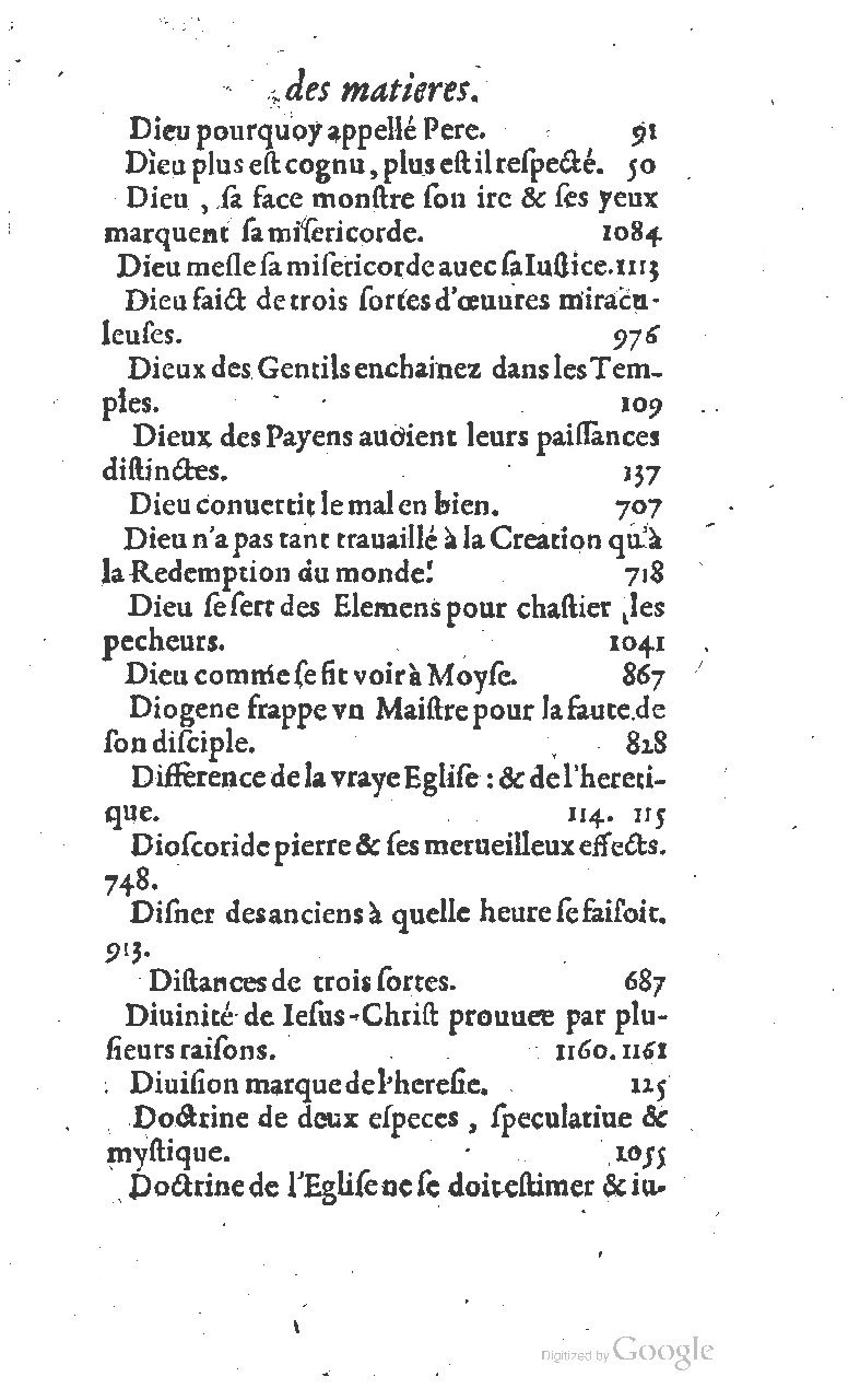 1607 - Nicolas Du Fossé - Trésor quadragésimal - T 01 - BM Lyon