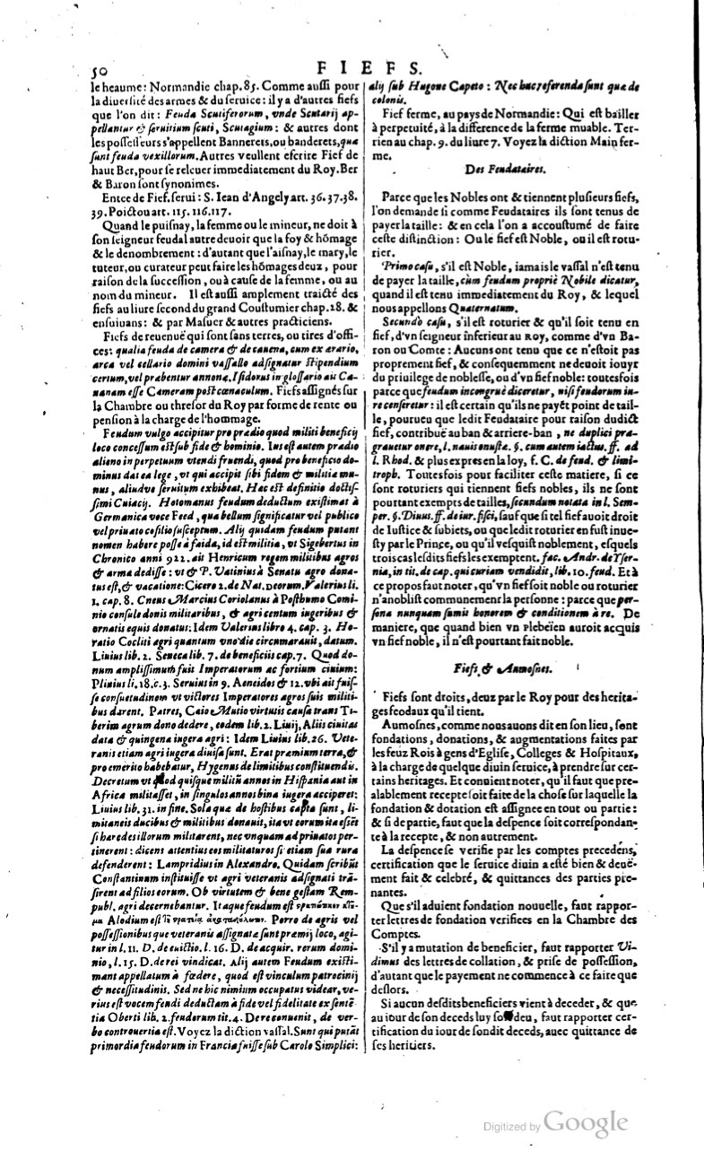 1629 - Veuve Nicolas Buon - Trésor du droit français (21754 T. 2) - BM Lyon 1629 - Veuve Nicolas Buon - Trésor du droit français (21754 T. 2) - BM Lyon
