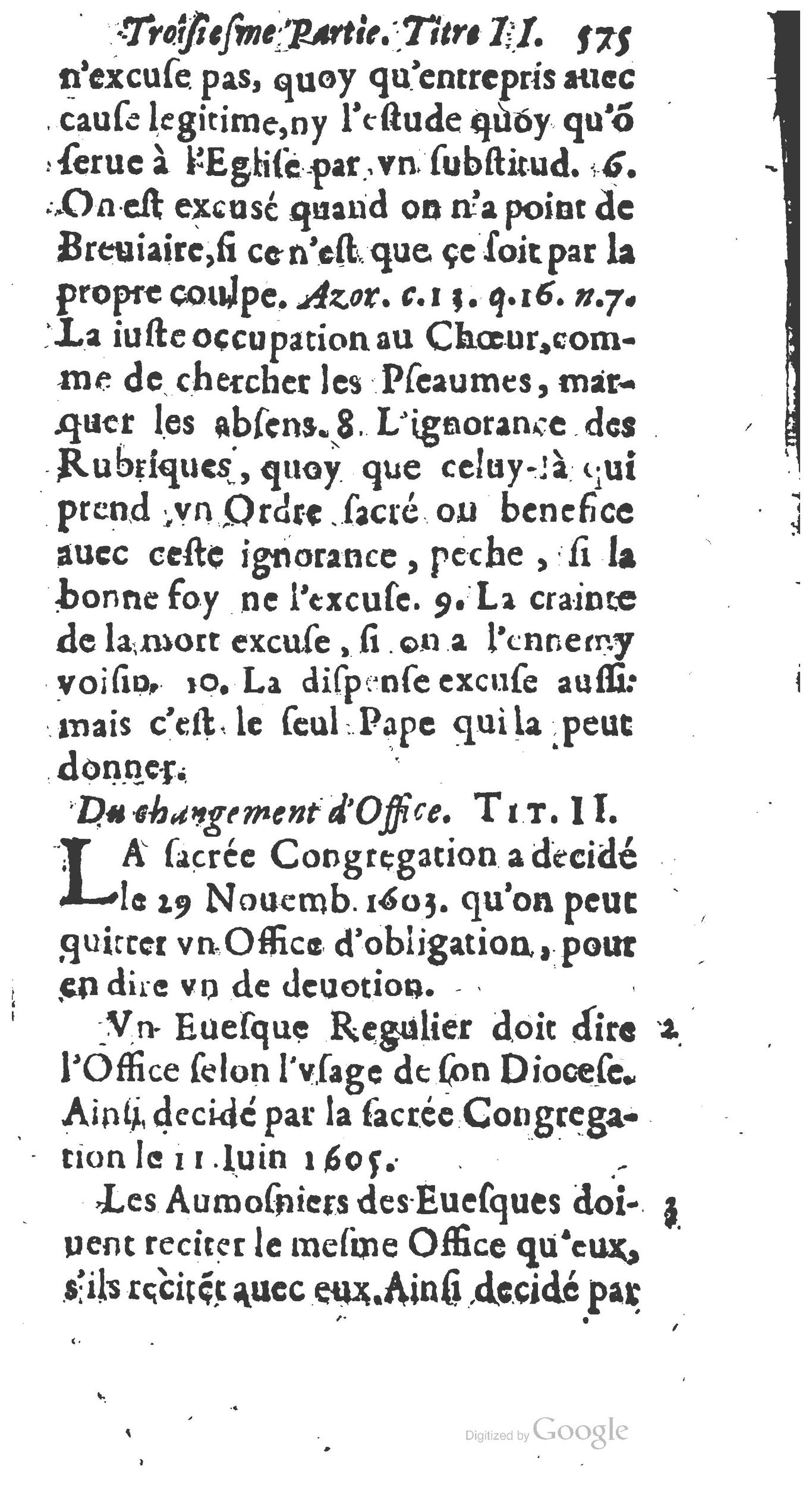 1651 - Jean Guillermet - Abrégé du trésor des cérémonies ecclésiastiques - BM Lyon