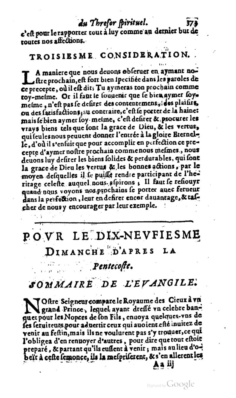 1637 - s.n. - Trésor spirituel des âmes religieuses - BM Lyon