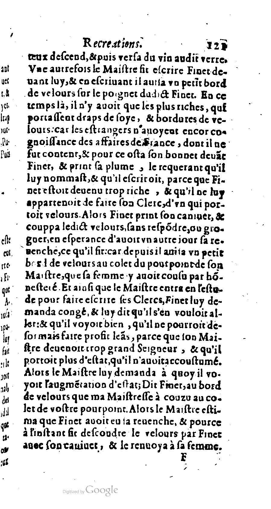 1611 - Romain de Beauvais - Trésor des récréations - BM Lyon