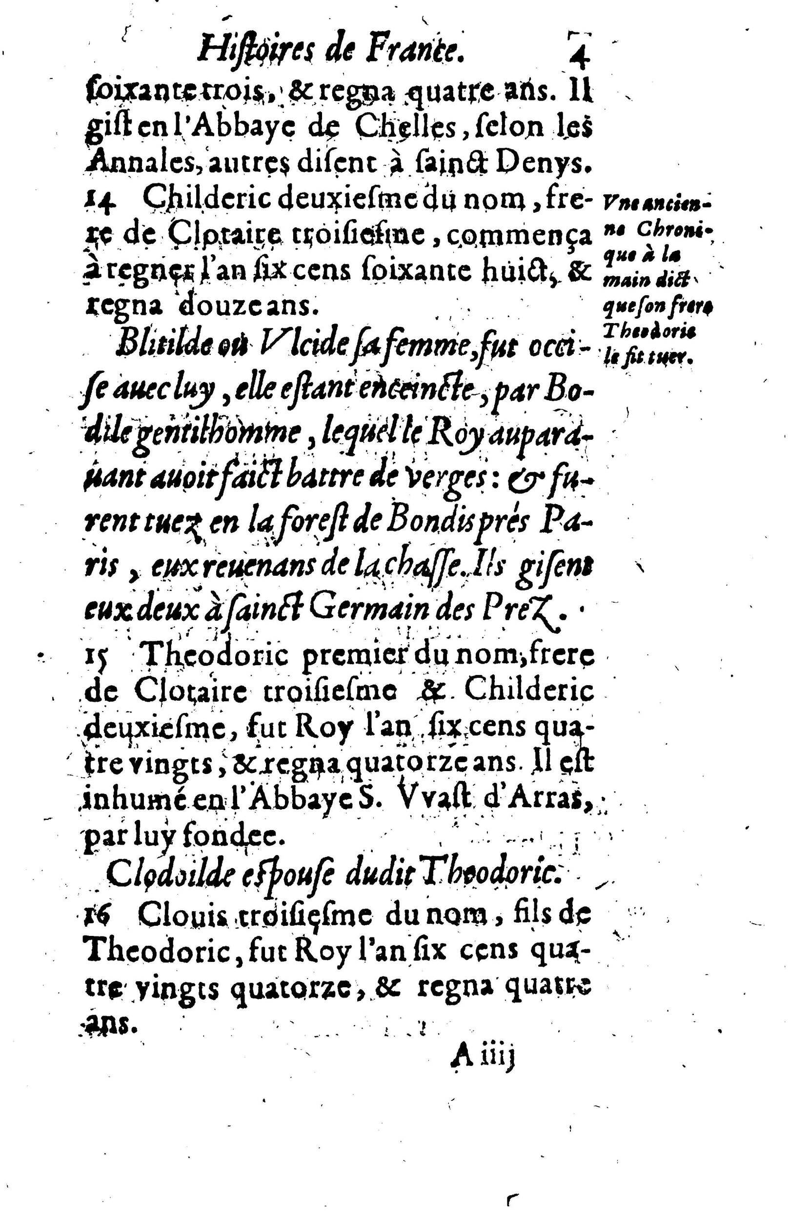 1617 - Jean Corrozet - Trésor des histoires de France - BM Lyon