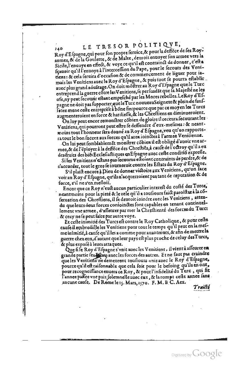 1611 - Pierre Chevalier - Trésor politique - UGent