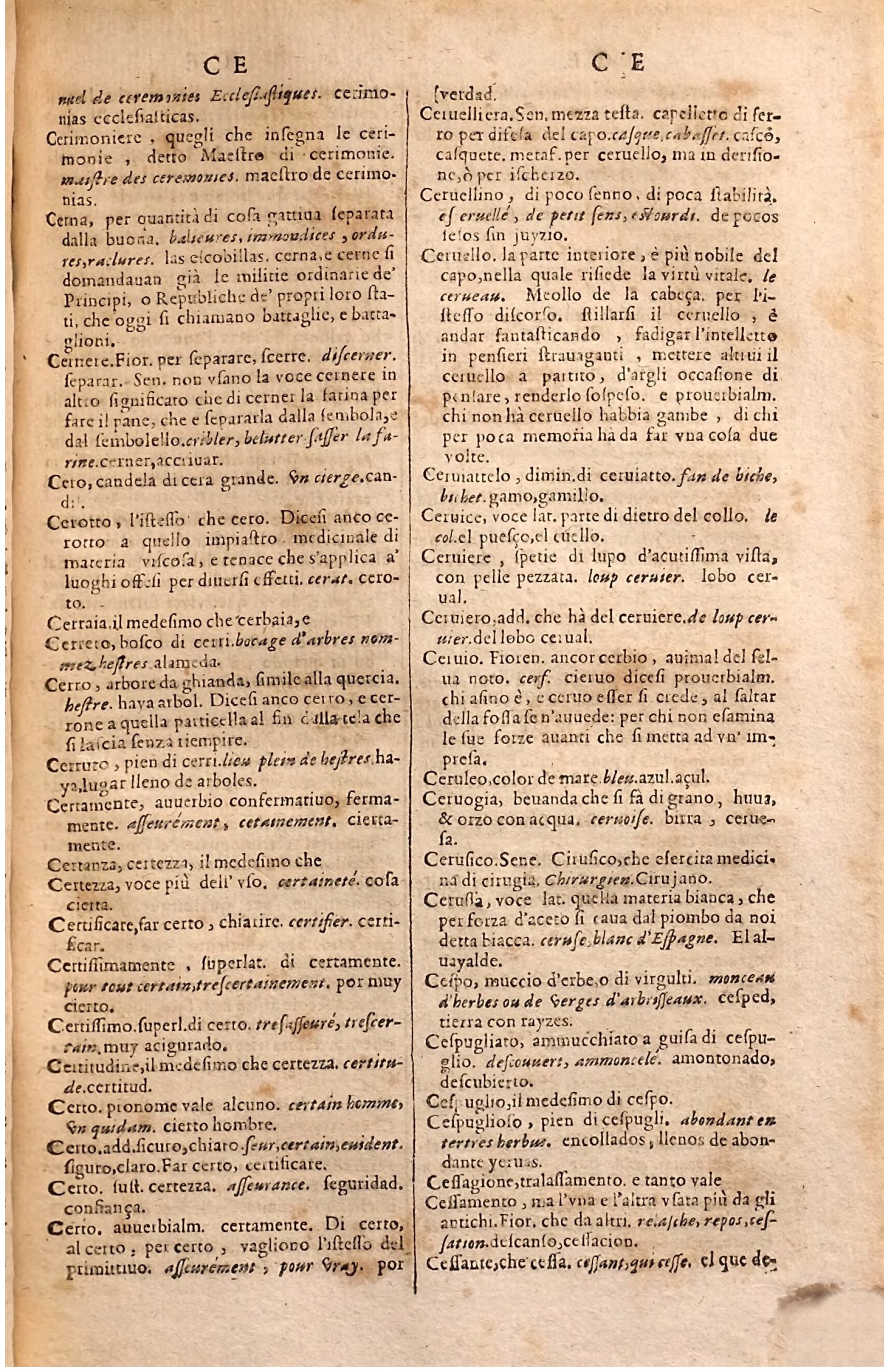 1627 - Jacques Crespin - Trésor des trois langues (Troisième partie) - Regensburg