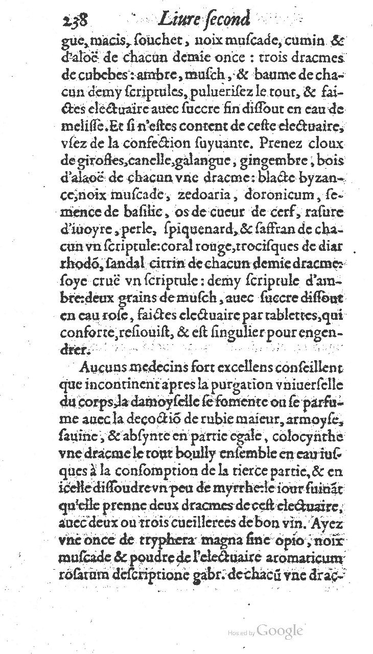 1585 - Jacques du Puis - Trésor des remèdes secrets pour les maladies des femmes - BnF