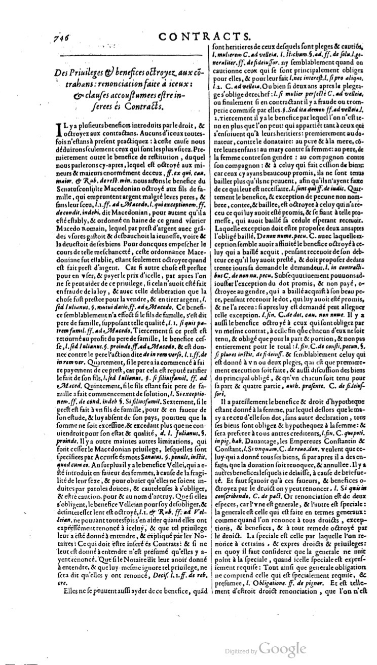 1629 - Veuve Nicolas Buon - Trésor du droit français (21754 T. 1) - BM Lyon 1629 - Veuve Nicolas Buon - Trésor du droit français (21754 T. 1) - BM Lyon