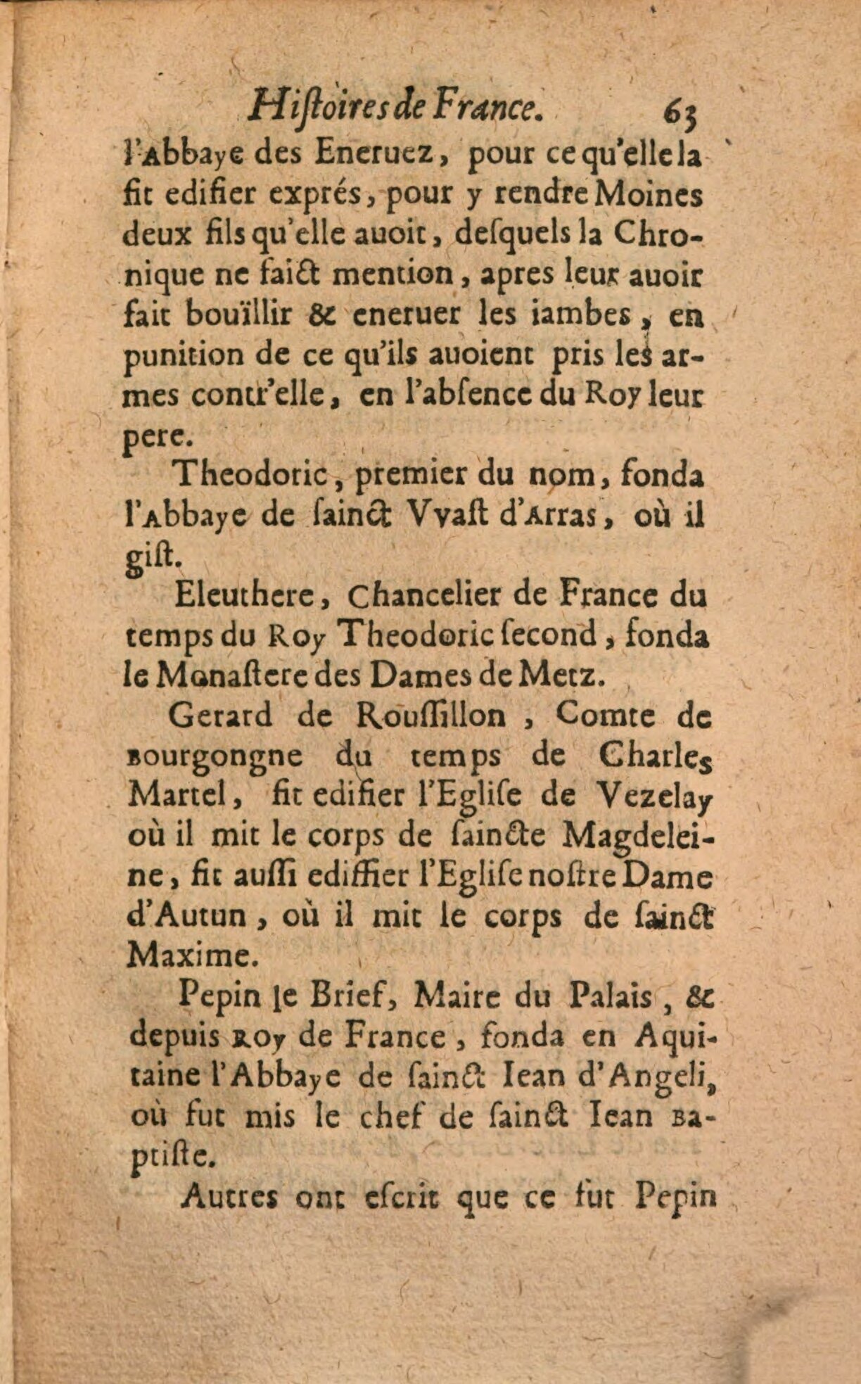 1639 - Jean Corrozet - Trésor des histoires de France - BSB Munich 1639 - Jean Corrozet - Trésor des histoires de France - BSB Munich