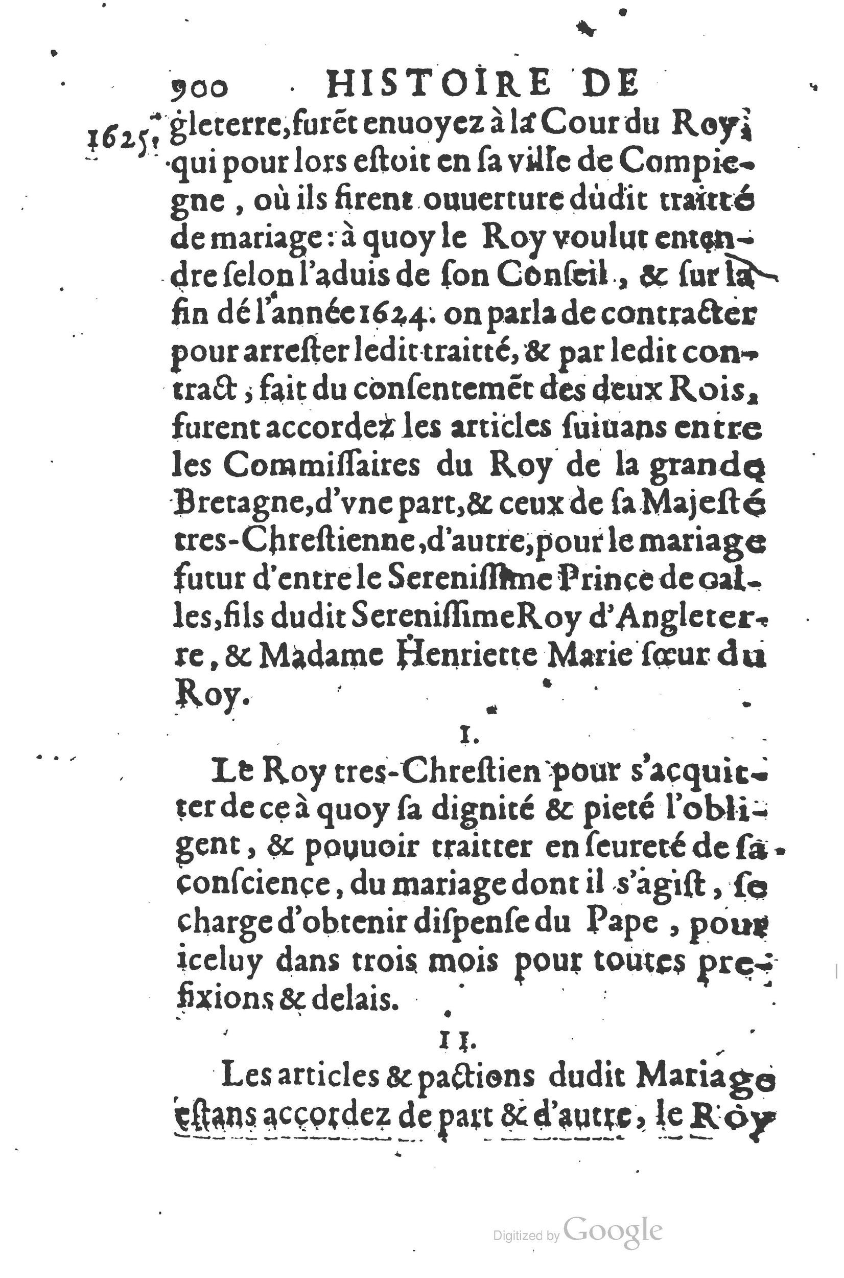 1626 - Joseph Bouillerot - Trésor de l’histoire générale de notre temps - BSB Munich