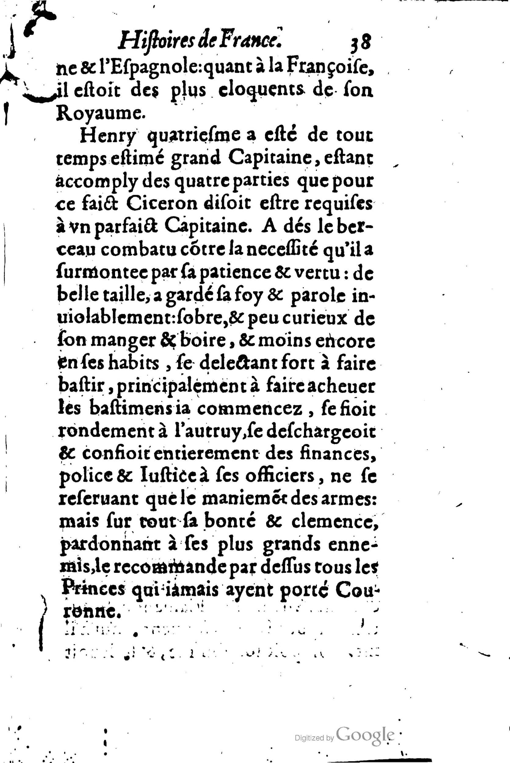 1619 - Jean Corrozet - Trésor des histoires de France - BSB Munich