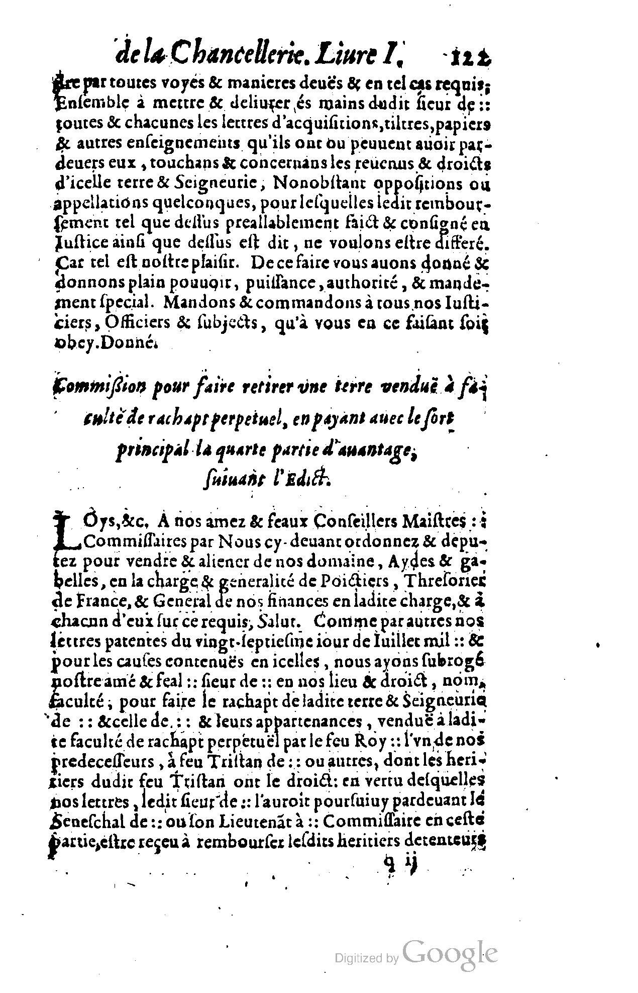 1614 - Jean Richer - Trésor du nouveau style et protocole de la chancellerie de France - BSB Munich