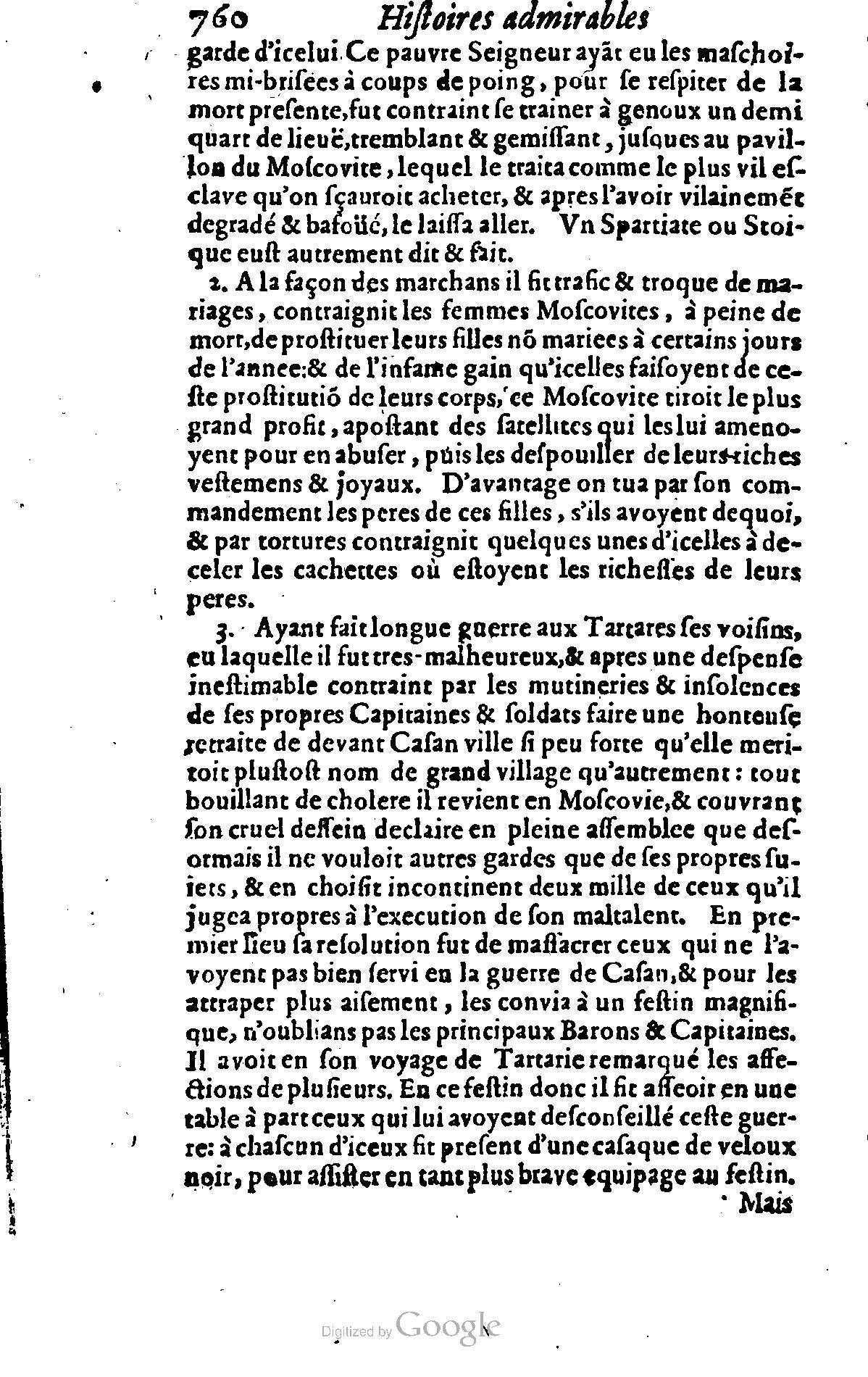 1628 - Jacques Crespin - Trésor d’histoires admirables et mémorables - BSB Munich