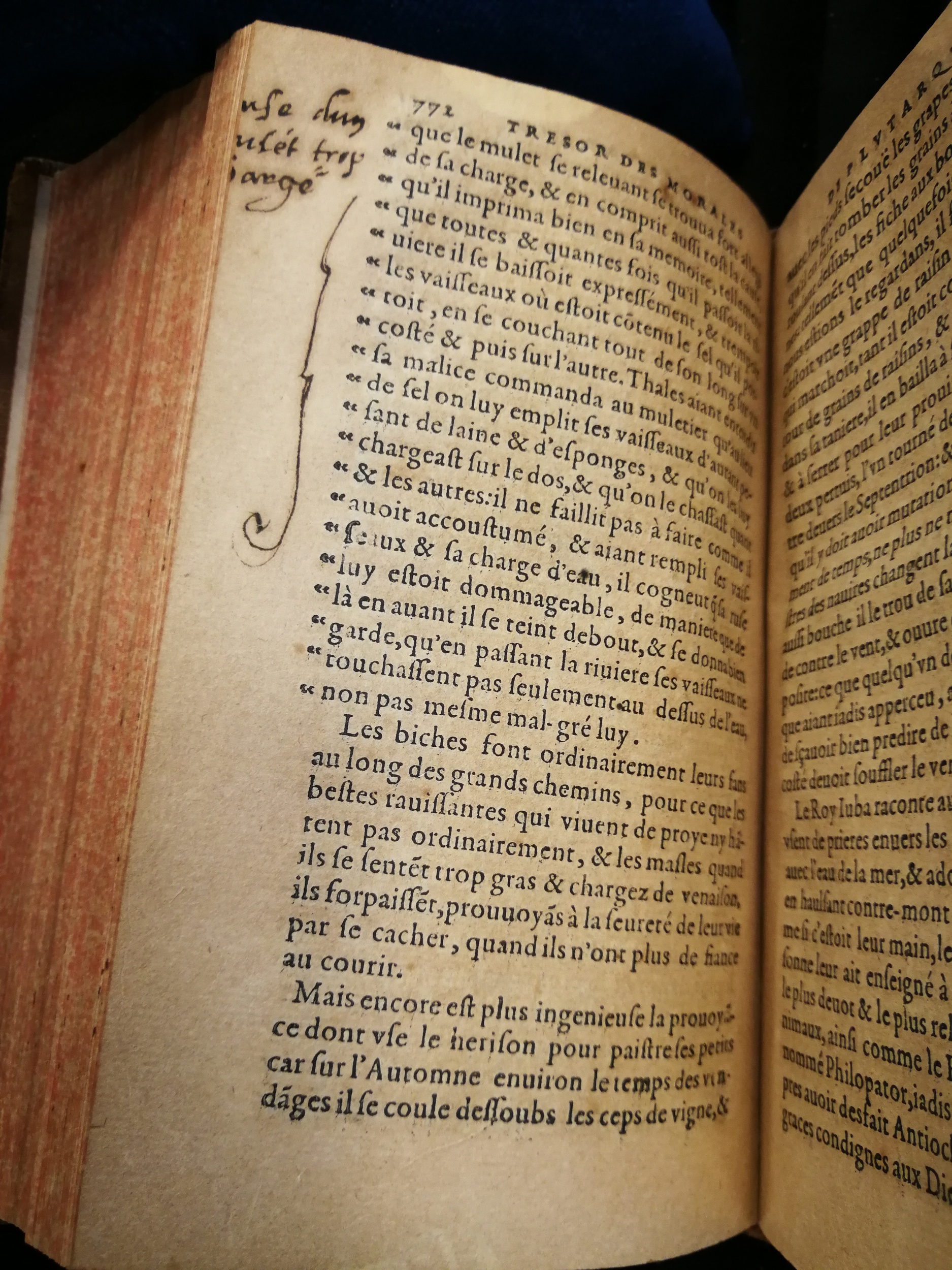 1577 - Jean Poupy - Trésor des morales de Plutarque - Les Méjanes, Aix-en-Provence 1577 - Jean Poupy - Trésor des morales de Plutarque - Les Méjanes, Aix-en-Provence