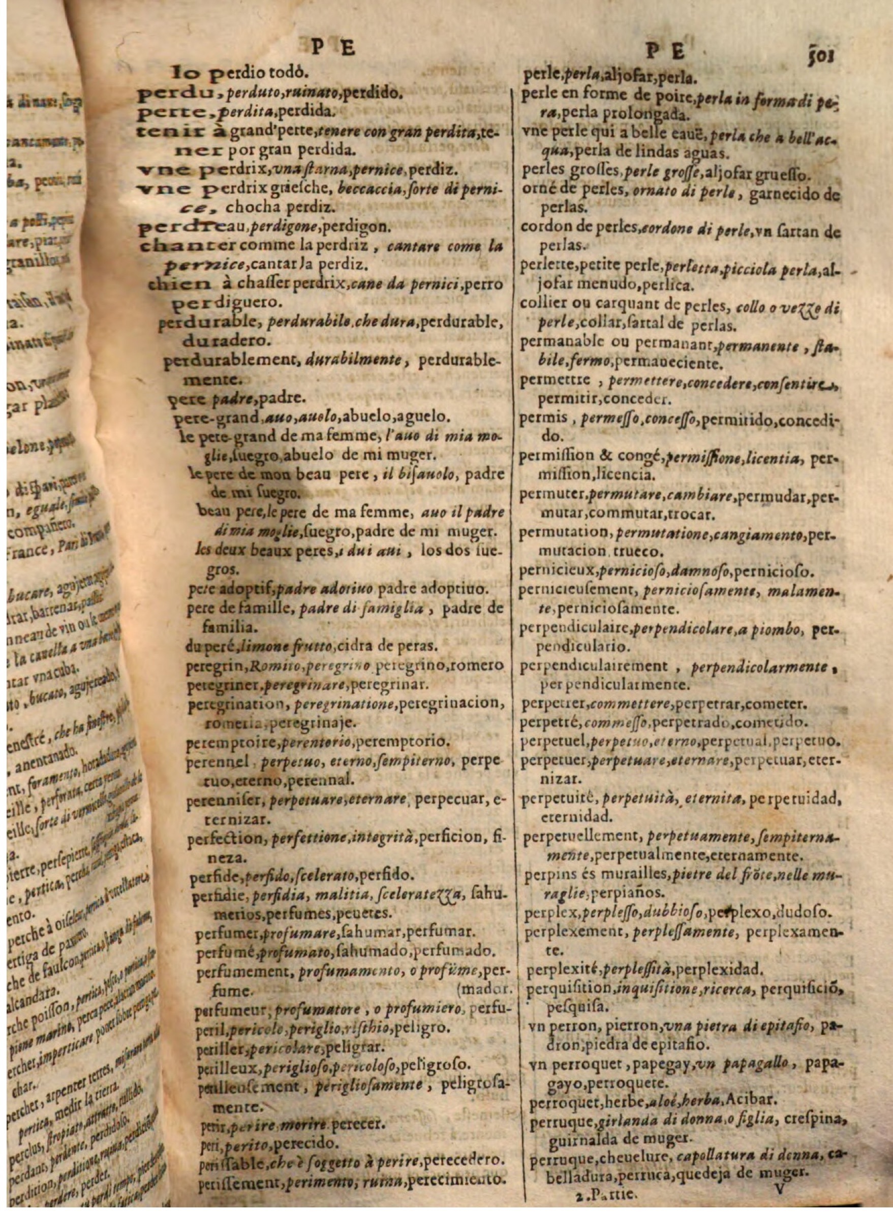 1644 - Jacques Crespin - Trésor des trois langues - Passau 1644 - Jacques Crespin - Trésor des trois langues - Passau