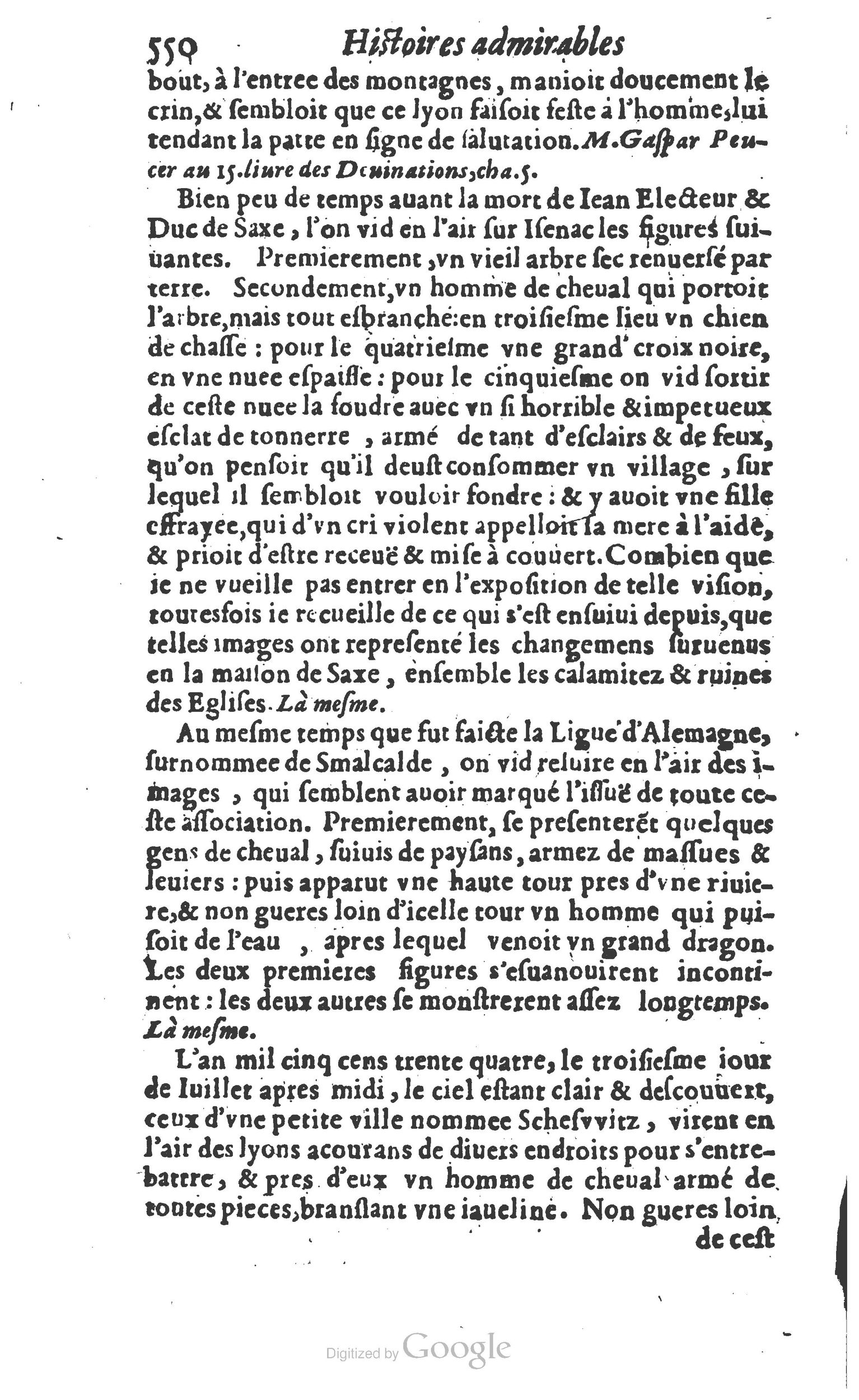 1610 - Paul Marceau - Trésor d’histoires admirables et mémorables - Princeton 1610 - Paul Marceau - Trésor d’histoires admirables et mémorables - Princeton