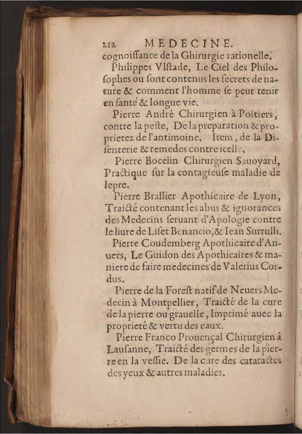 1602 - François Jacquin - Trésor des bons esprits français - BnF Arsenal