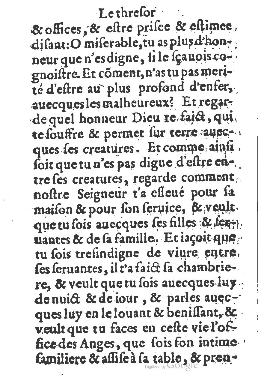 1578 - Guillaume Chaudière - Trésor de dévotion traitant de plusieurs belles vertus - BM Lyon