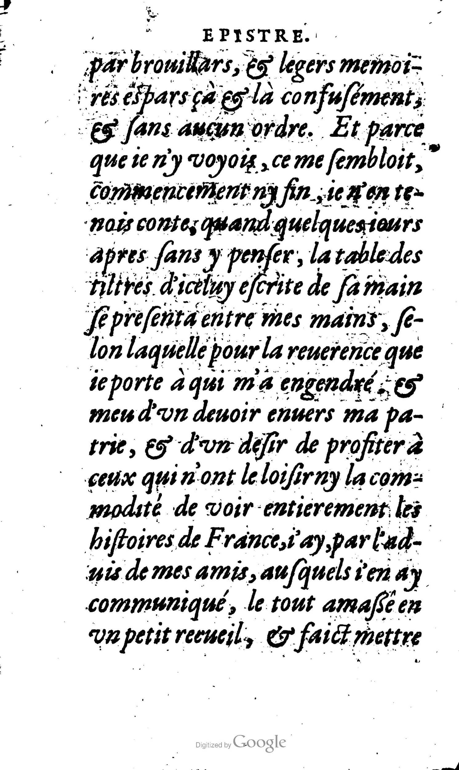 1604 - Galiot Corrozet - Trésor des histoires de France - BnF Arsenal