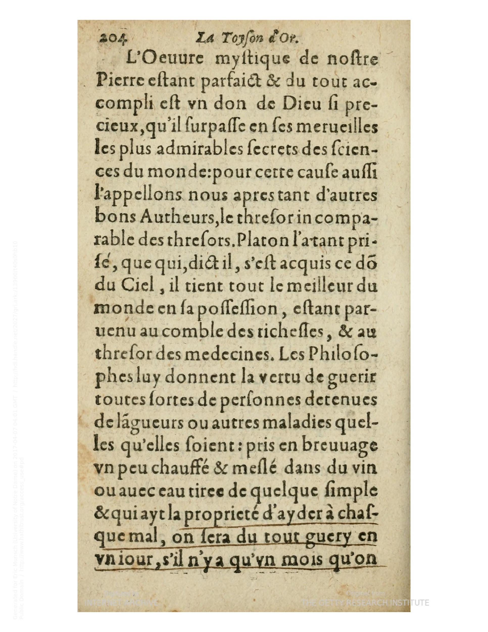 1612 - Charles Sevestre - Toison d’or ou la fleur des trésors - Getty Research Institute