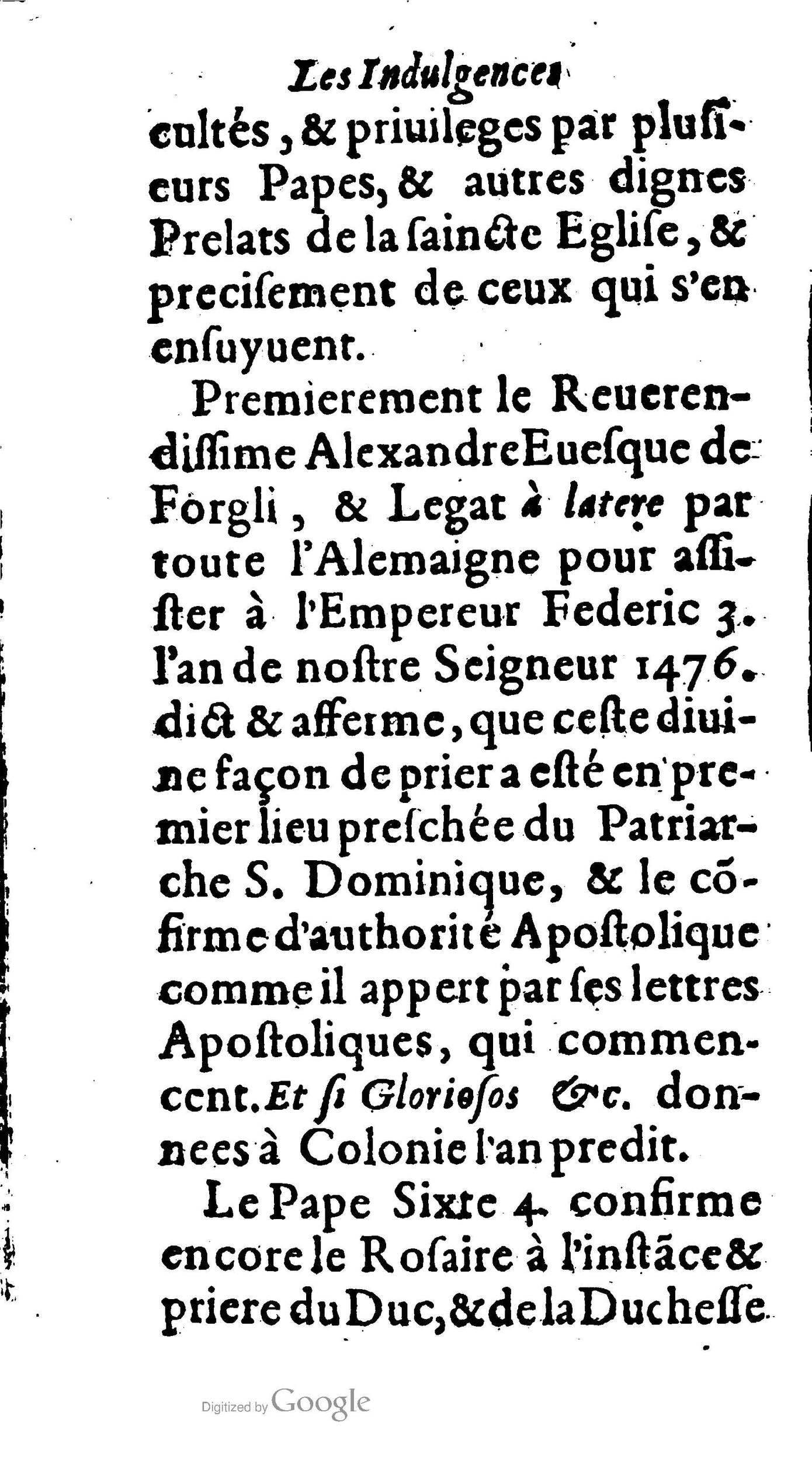 1604 - Jean Le Bouc - Trésor des indulgences du Saint Rosaire - BM Lyon 1604 - Jean Le Bouc - Trésor des indulgences du Saint Rosaire - BM Lyon