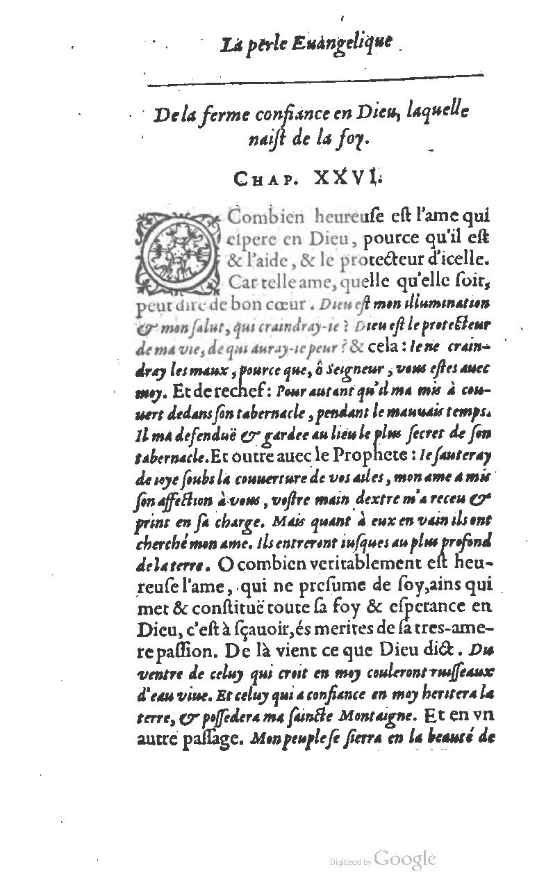 1602 - Veuve G. de la Noüe - Perle évangélique, Trésor incomparable de la sapience divine - UGent