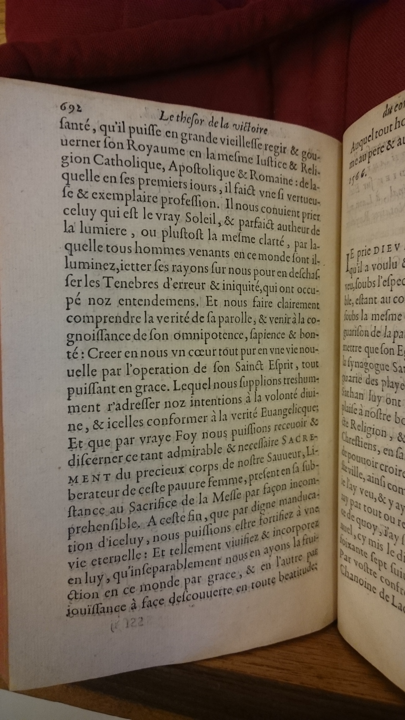 1578 - Nicolas Chesneau - Trésor et entière histoire de la triomphante victoire du corps de Dieu sur l’esprit malin - BM Lyon