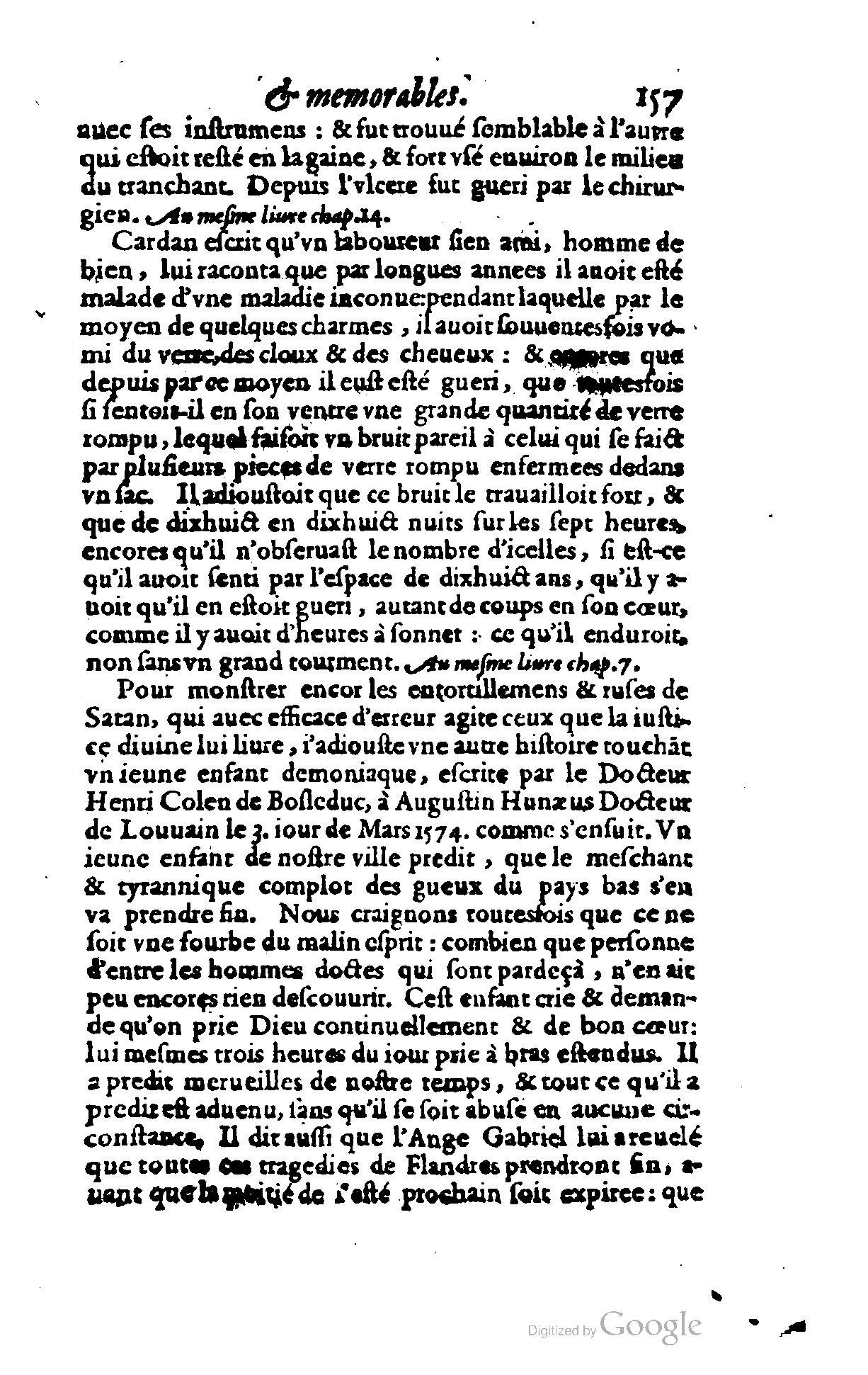 1620 - Samuel Crespin - Trésor d’histoires admirables et mémorables - BCU Lausanne