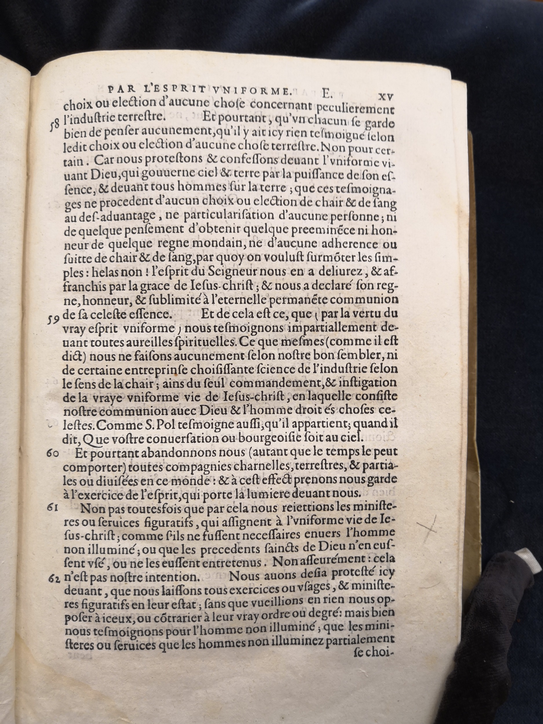 1581c. - Christophe Plantin - Le Livre des témoignages du Trésor caché au champ - Anvers Musée Plantin-Moretus