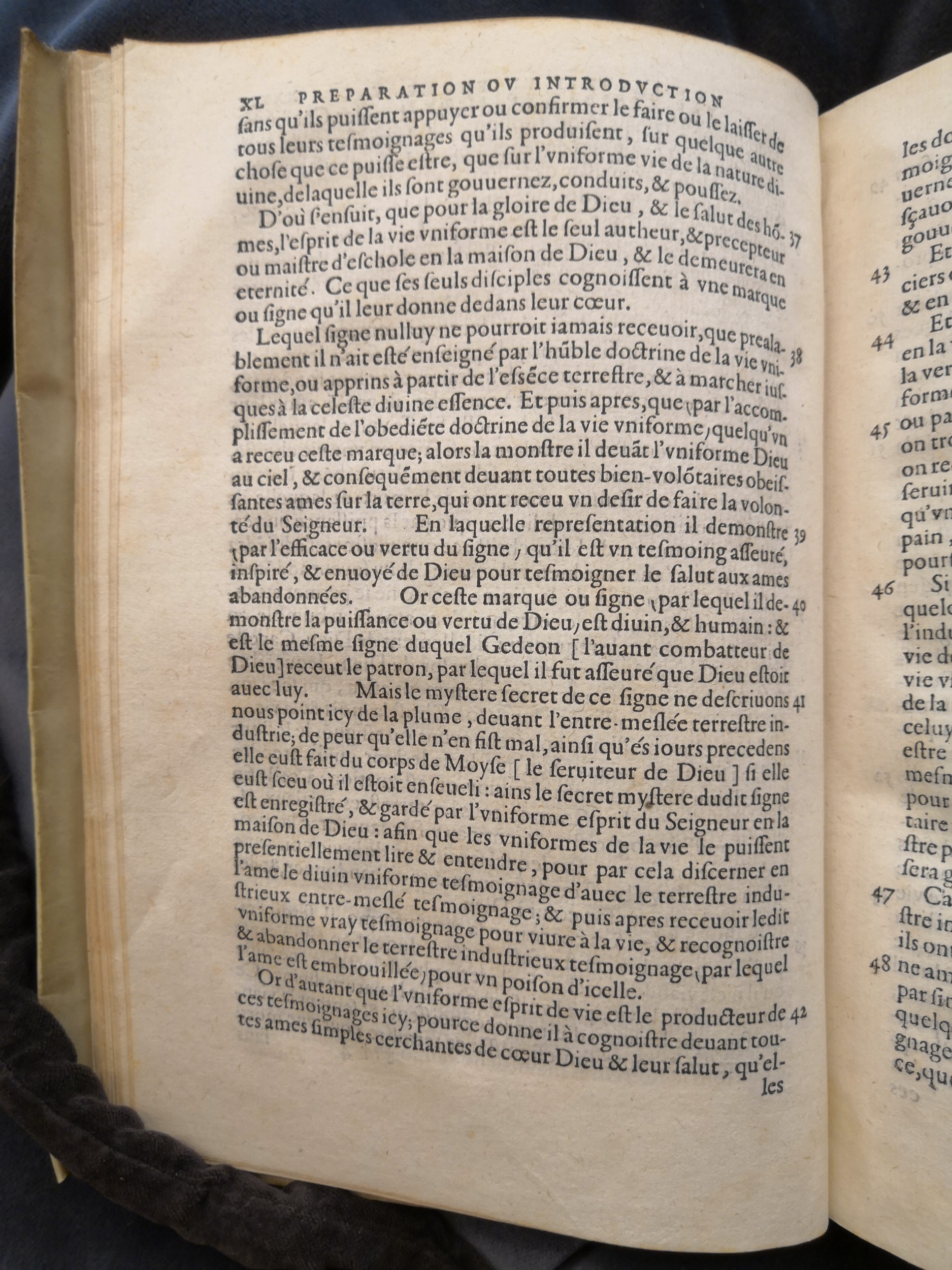 1581c. - Christophe Plantin - Le Livre des témoignages du Trésor caché au champ - Anvers Musée Plantin-Moretus